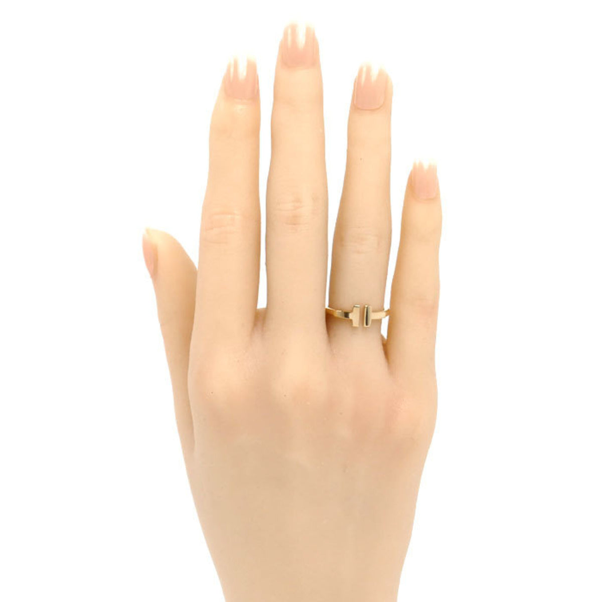 Tiffany Pink Gold (18K) Band Ring (Pre-Owned)