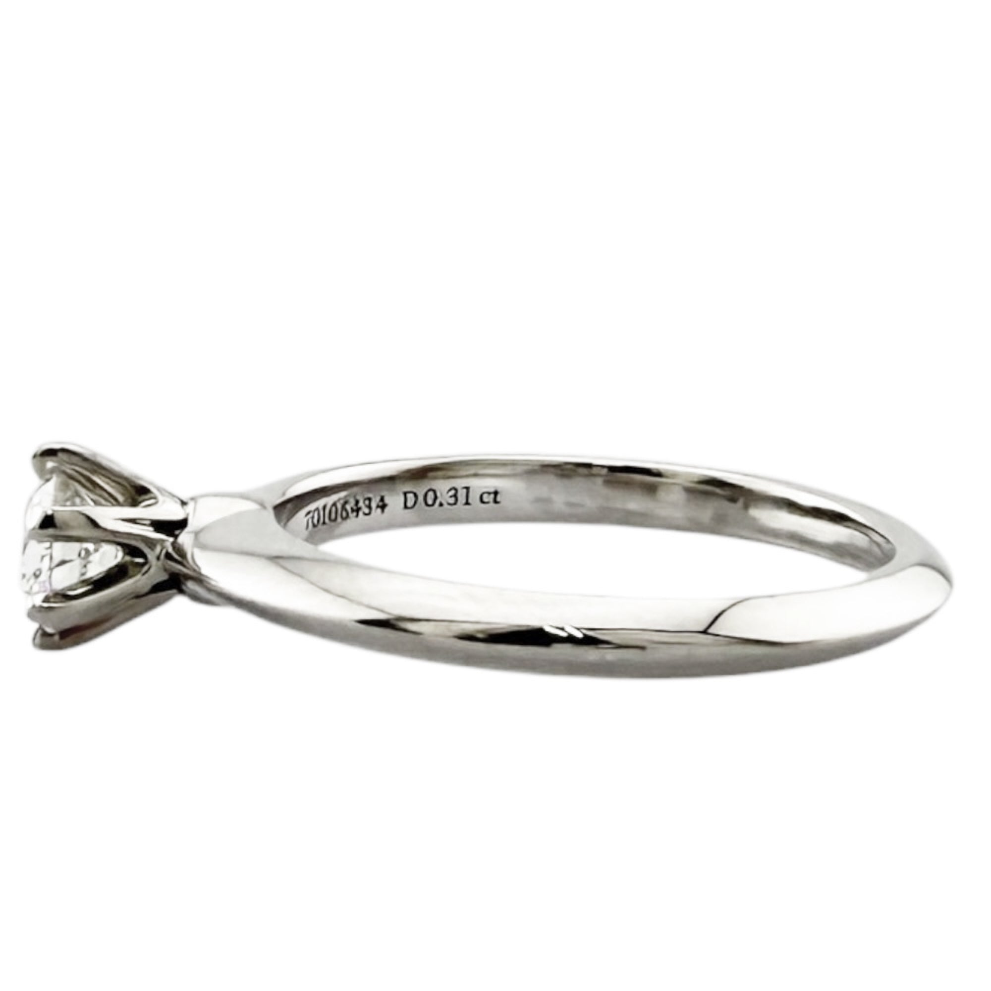 Tiffany Platinum 950 Band Ring (Pre-Owned)