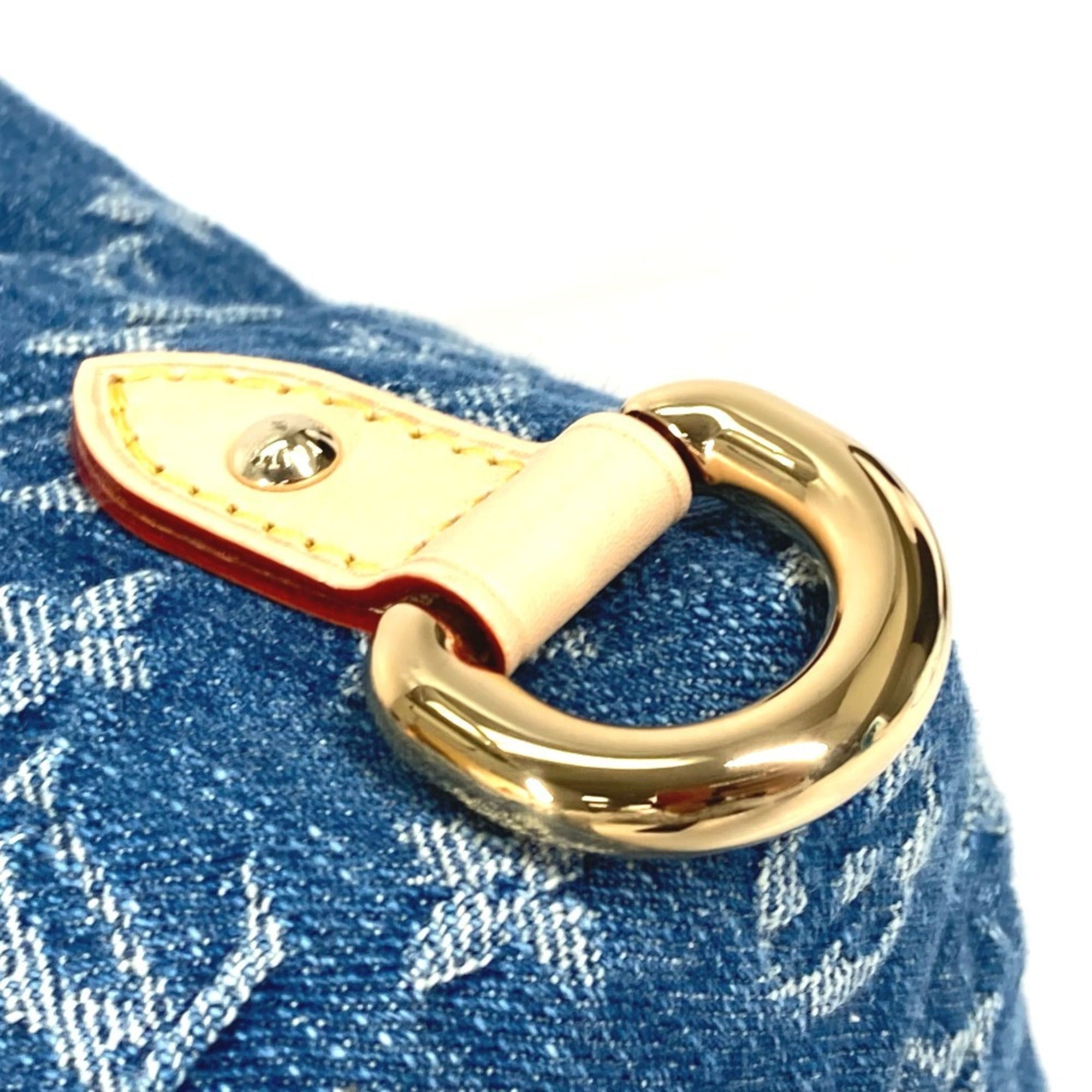 Louis Vuitton Blue Monogram Denim Backpack (Pre-Owned)