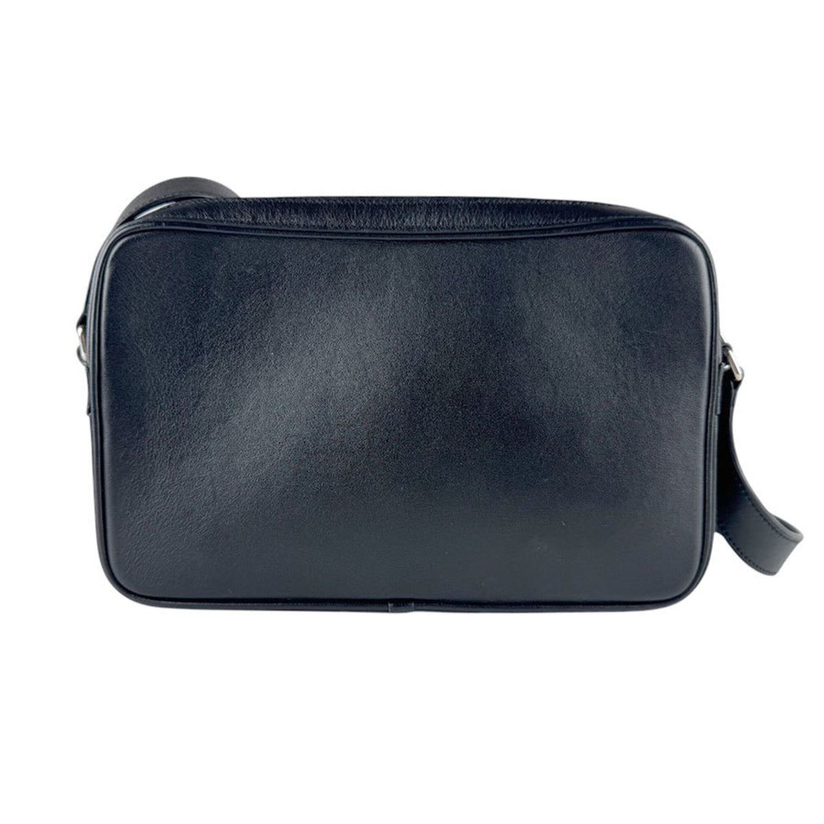 Celine Black Leather Messenger Bag (Pre-Owned)