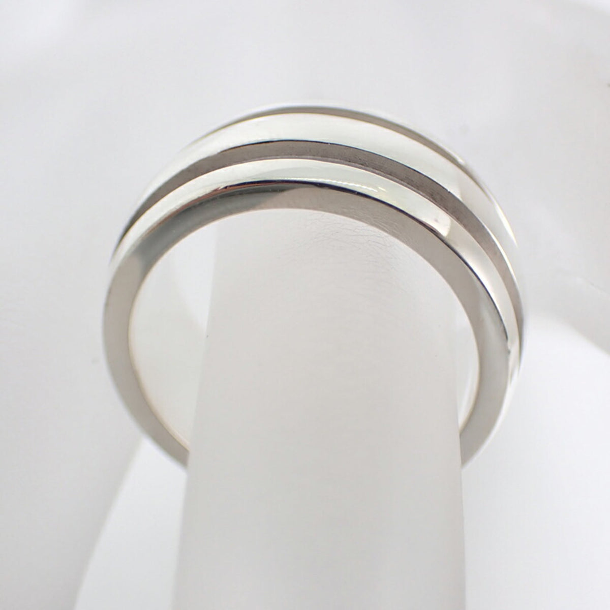 Tiffany Sterling Silver 925 Band Ring (Pre-Owned)