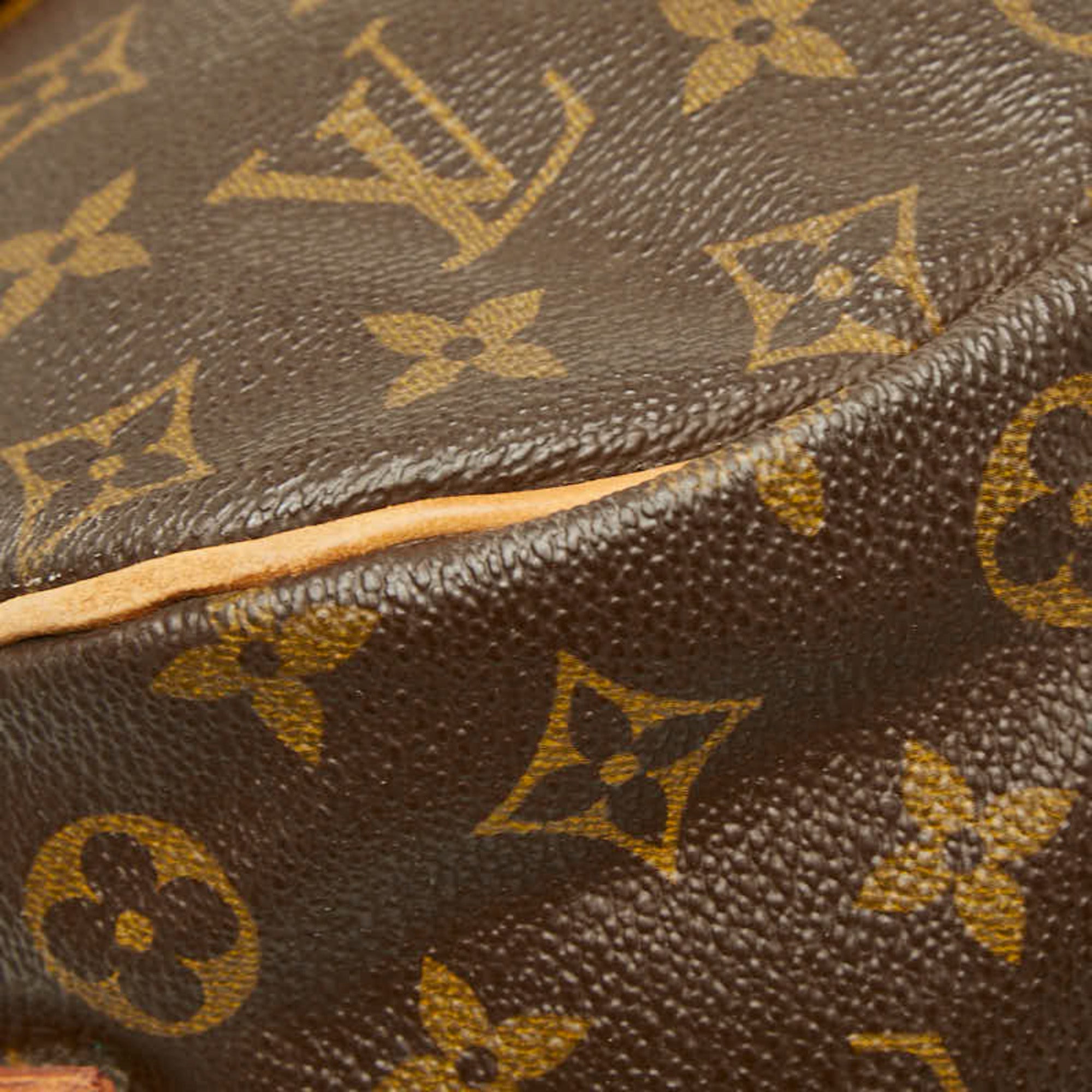 Louis Vuitton Brown Pvc Leather Shoulder Bag (Pre-Owned)