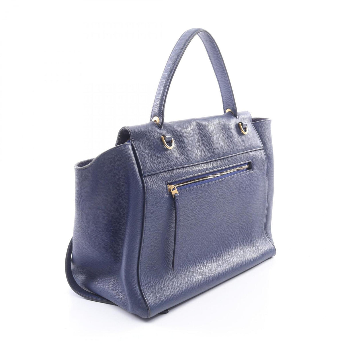 Celine Blue Leather Handbag (Pre-Owned)