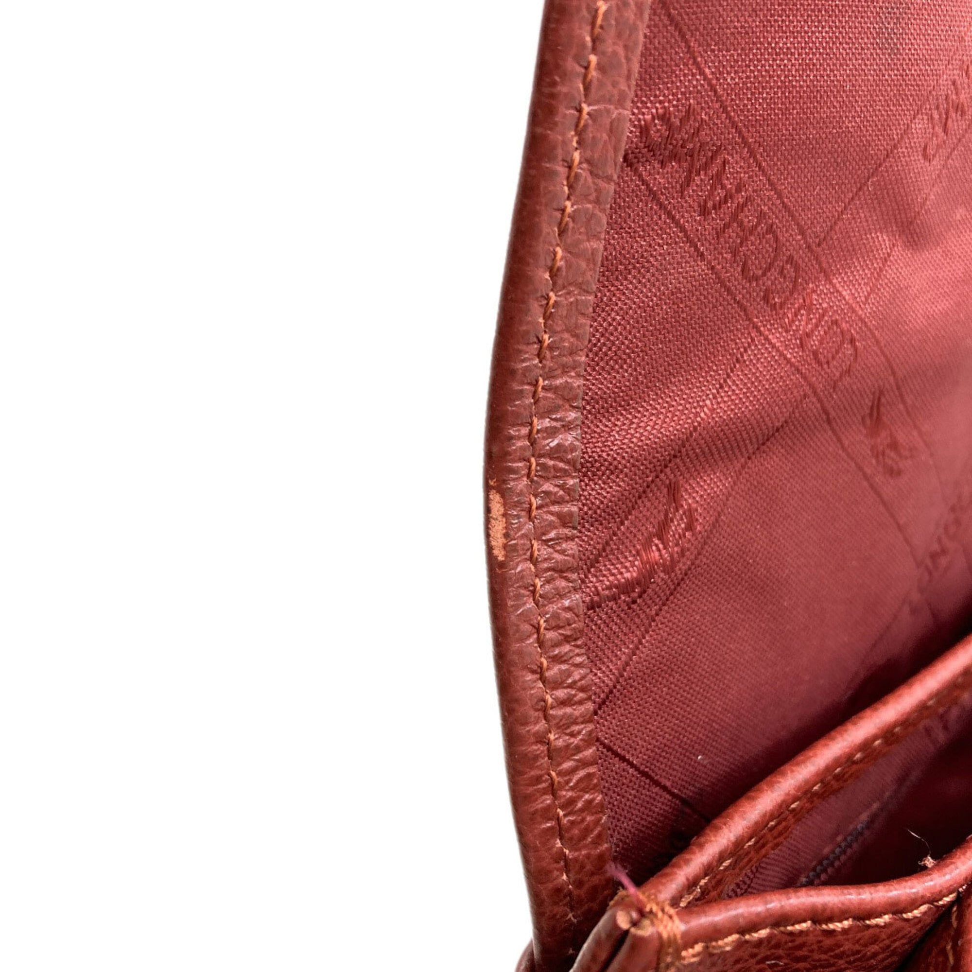 Longchamp Brown Leather Shoulder Bag (Pre-Owned)