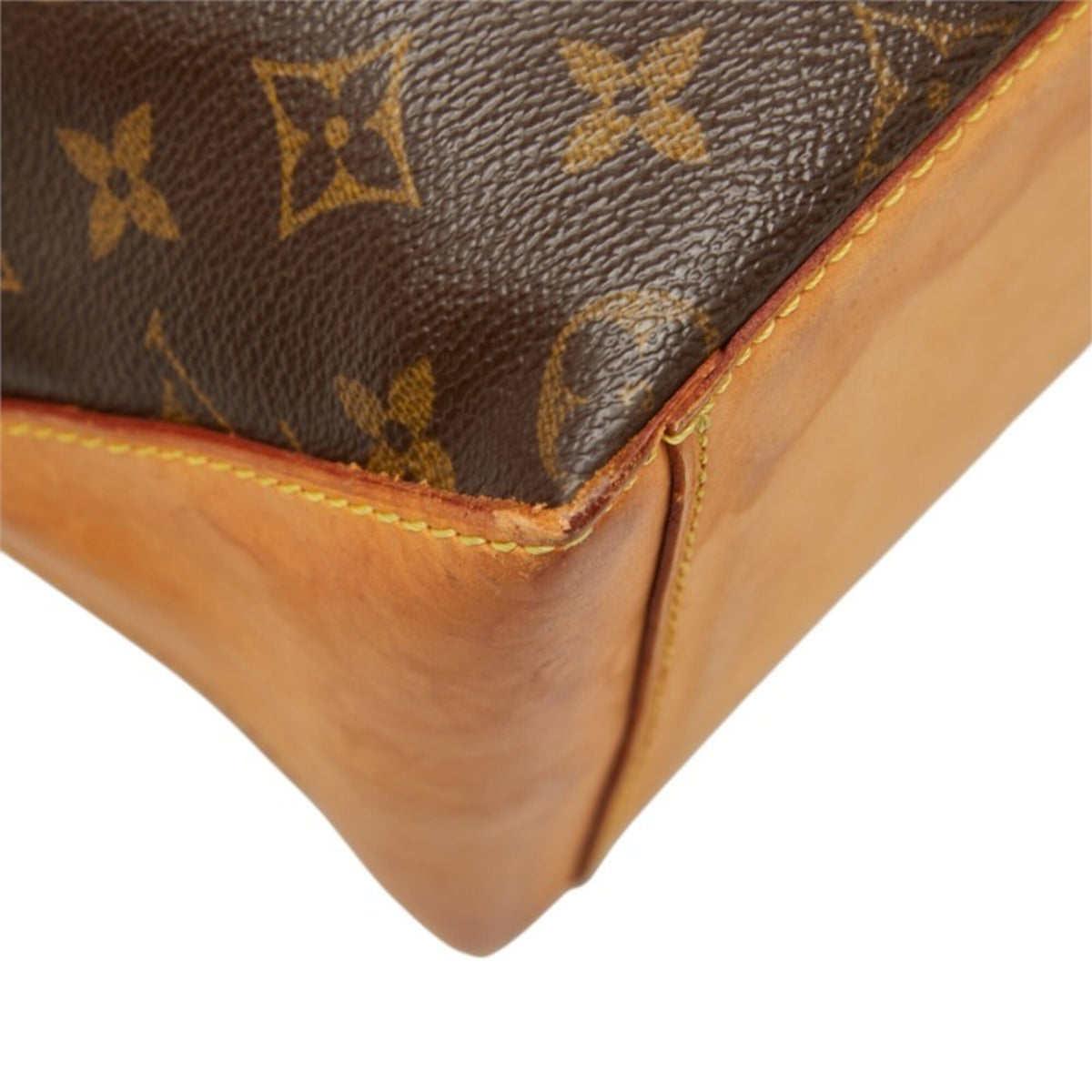 Louis Vuitton Monogram Brown Pvc Leather Shoulder Bag Tote Bag (Pre-Owned)