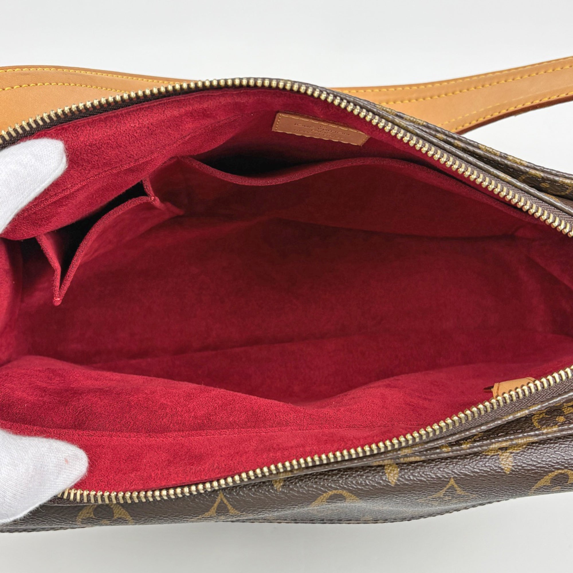Louis Vuitton Brown Monogram Shoulder Bag (Pre-Owned)