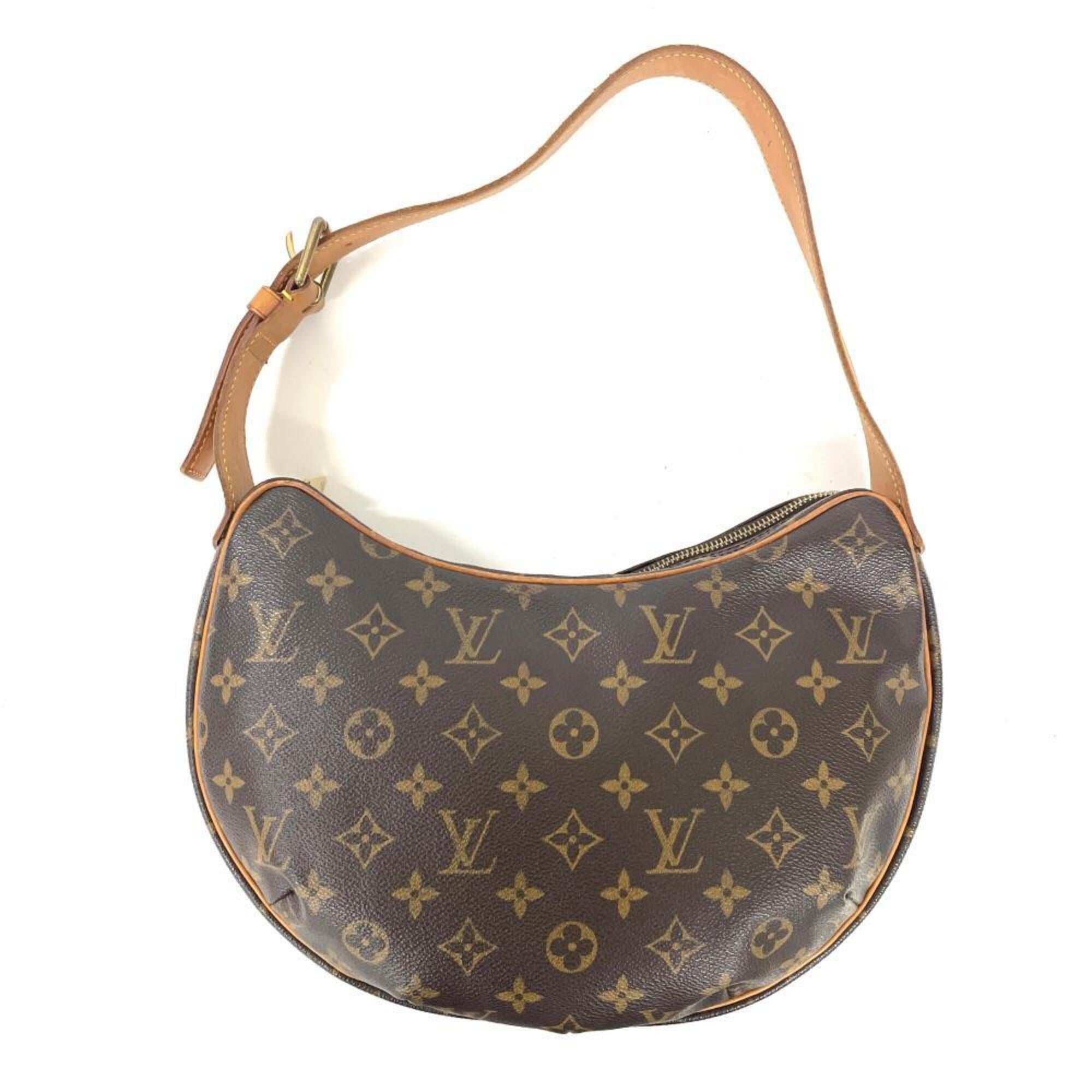 Louis Vuitton Brown Monogram Canvas Shoulder Bag (Pre-Owned)