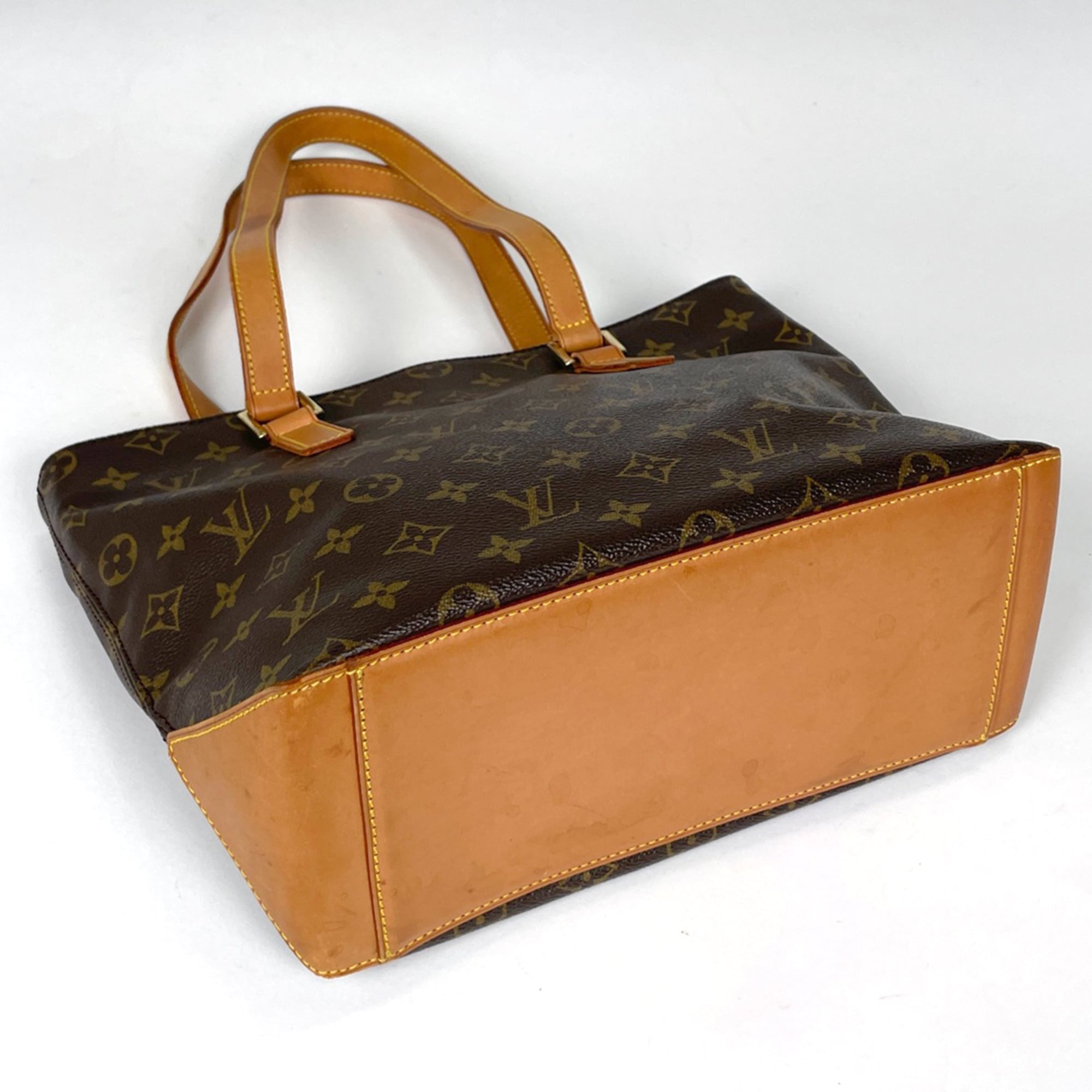 Louis Vuitton Brown Monogram Shoulder Bag Tote Bag (Pre-Owned)