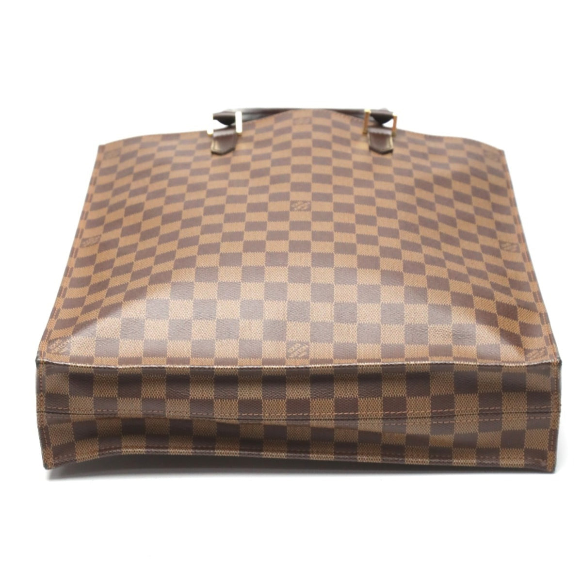 Louis Vuitton Brown Damier Canvas Ebene Damier Canvas Handbag Tote Bag (Pre-Owned)