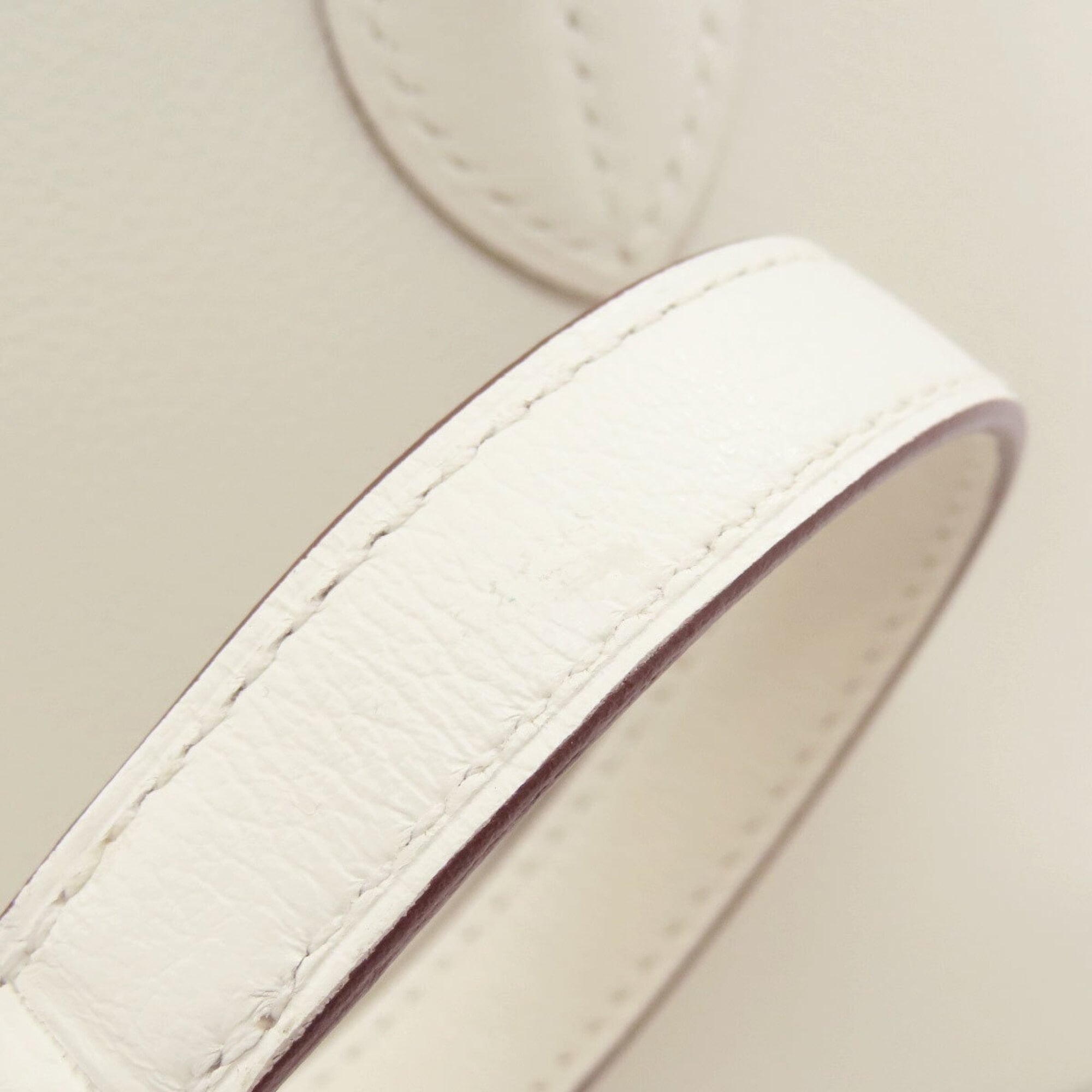 Hermes Brown White Handbag (Pre-Owned)