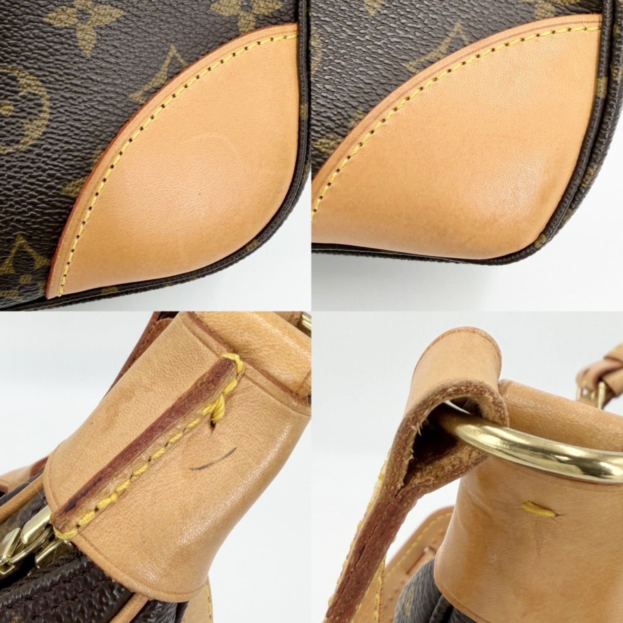 Louis Vuitton Brown Monogram Shoulder Bag (Pre-Owned)