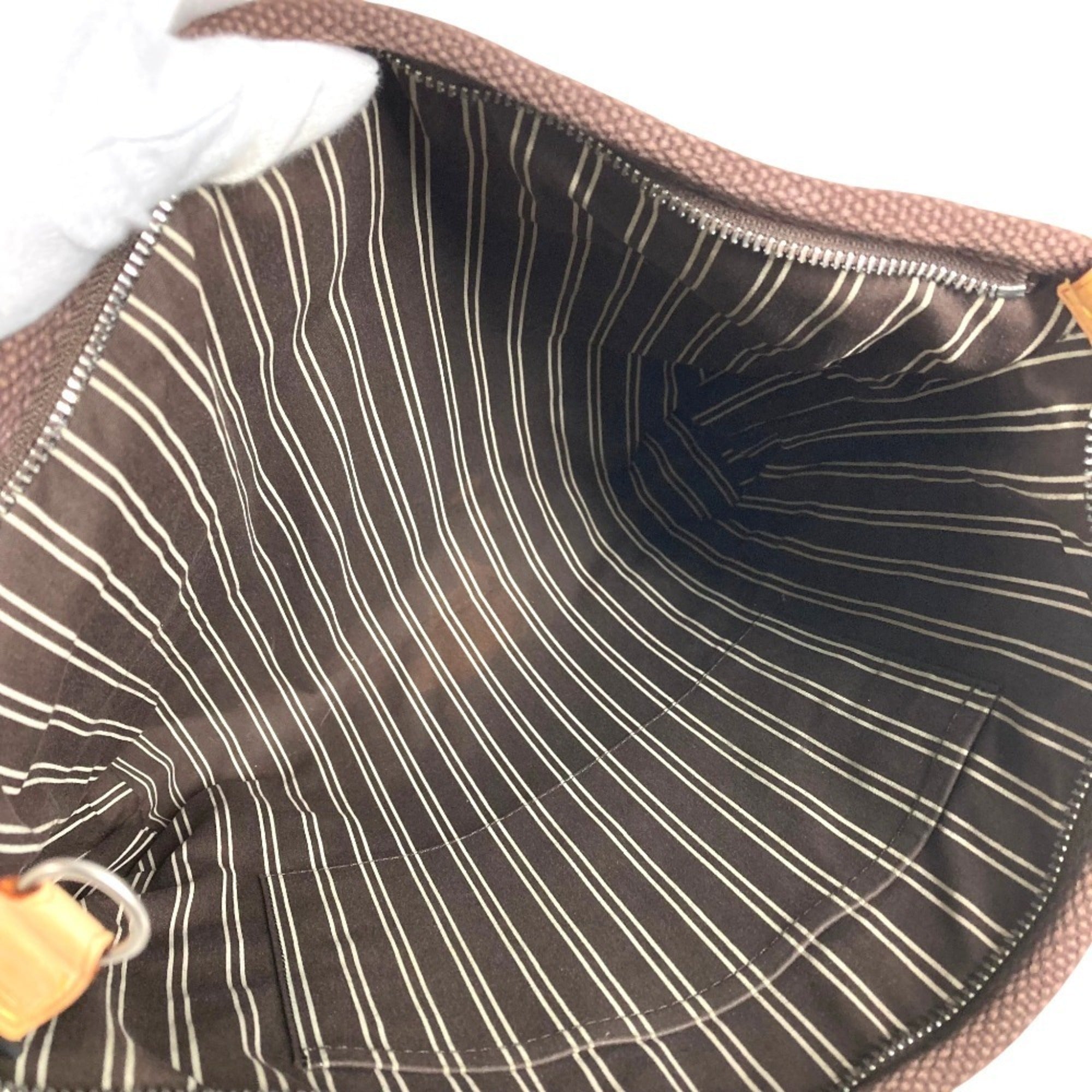 Louis Vuitton Brown Canvas Handbag Shoulder Bag Tote Bag (Pre-Owned)
