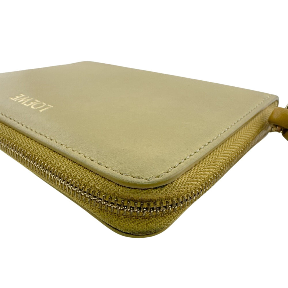 Loewe Yellow Leather Wallet (Bi-Fold) (Pre-Owned)