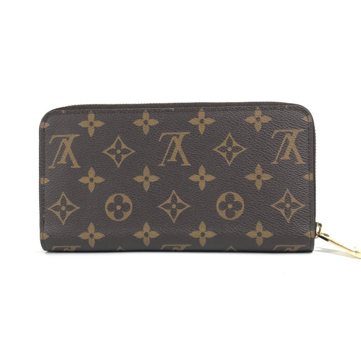 Louis Vuitton Brown Pink Monogram Long Wallet (Bi-Fold) (Pre-Owned)