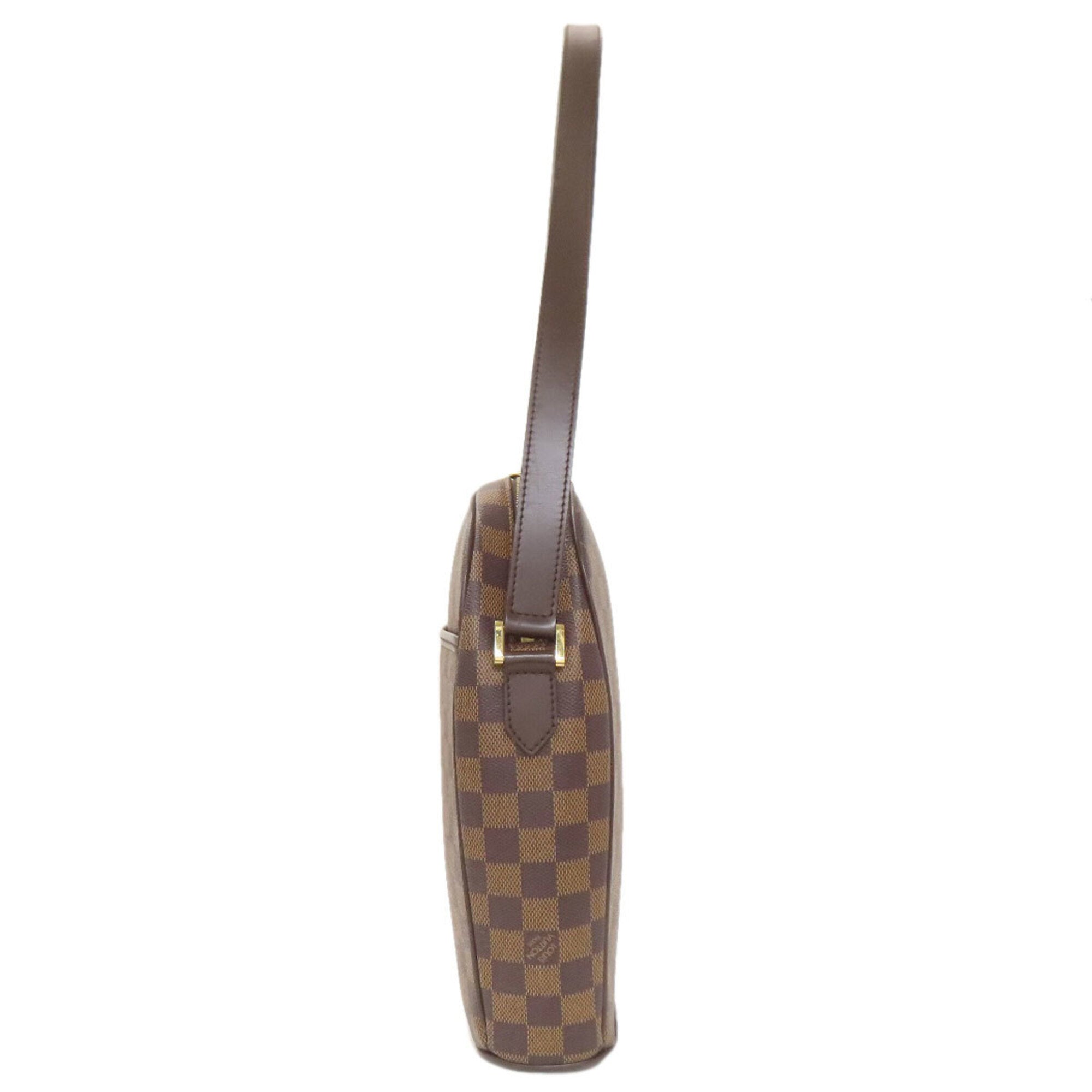 Louis Vuitton Brown Damier Canvas Ebene Damier Canvas Shoulder Bag (Pre-Owned)