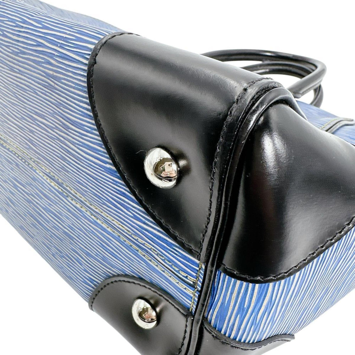 Louis Vuitton Blue Epi Leather Handbag (Pre-Owned)