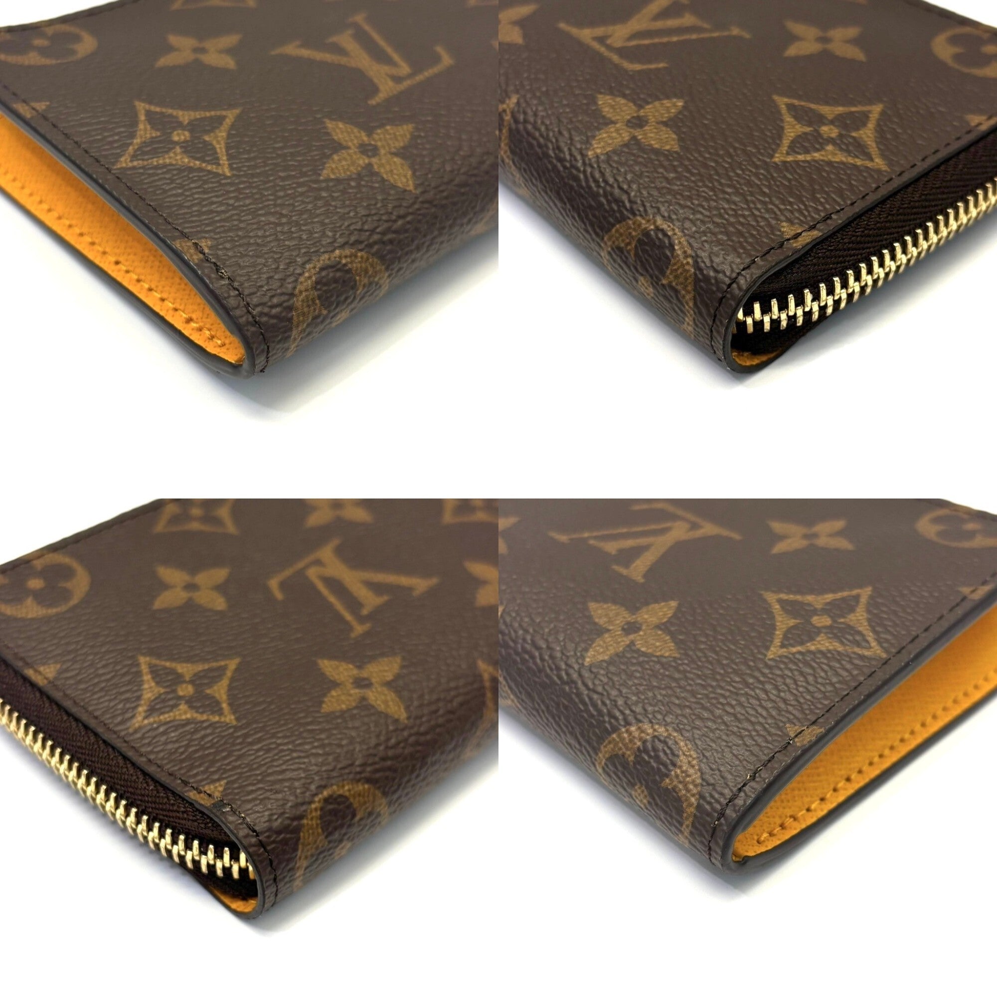 Louis Vuitton Monogram Brown Yellow Monogram Coin Purse/Coin Case (Pre-Owned)