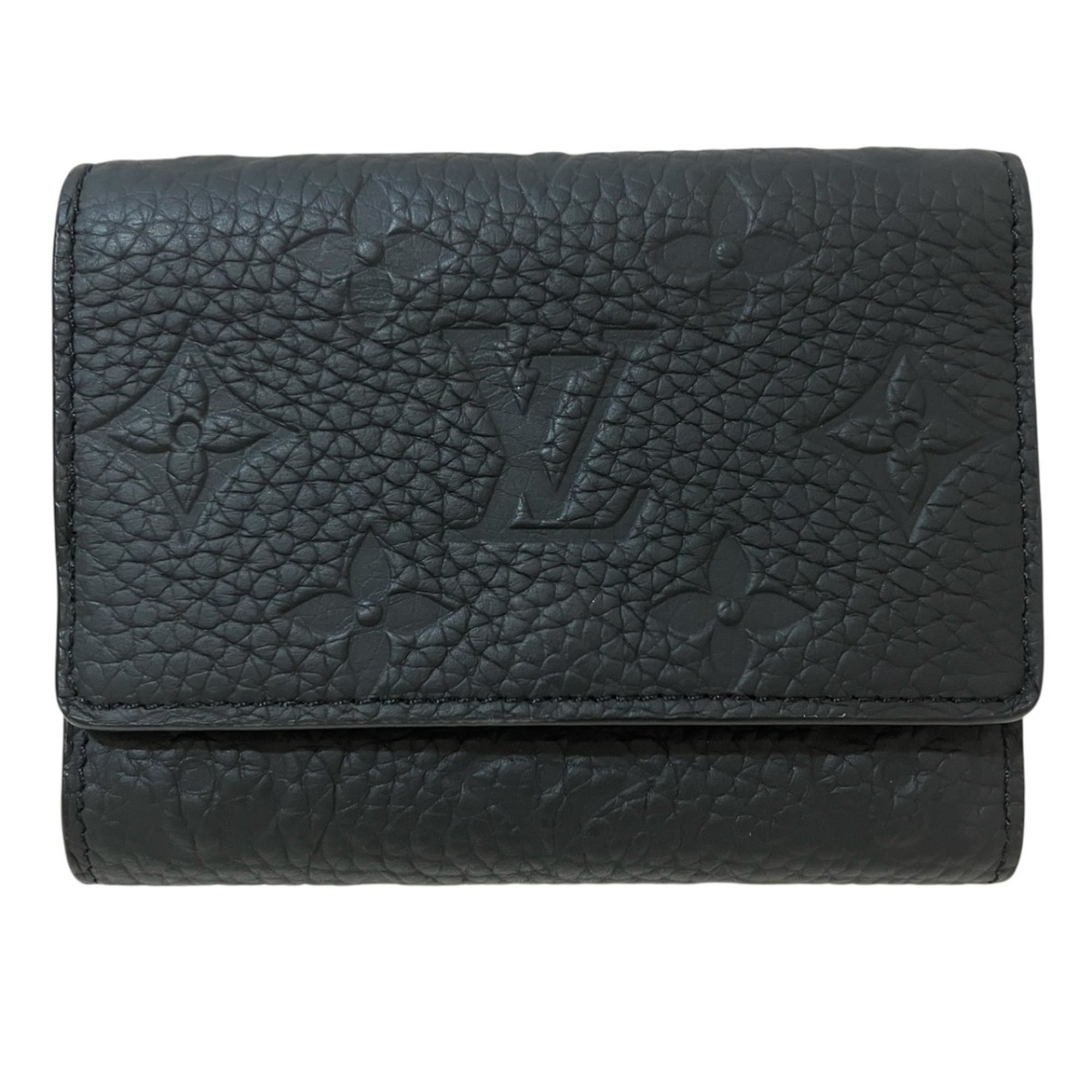 Louis Vuitton Black Wallet (Tri-Fold) (Pre-Owned)