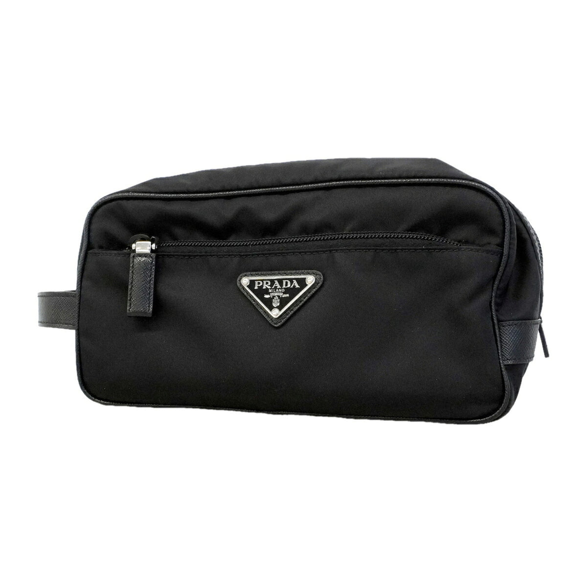 Prada Black Nylon Pouch (Pre-Owned)
