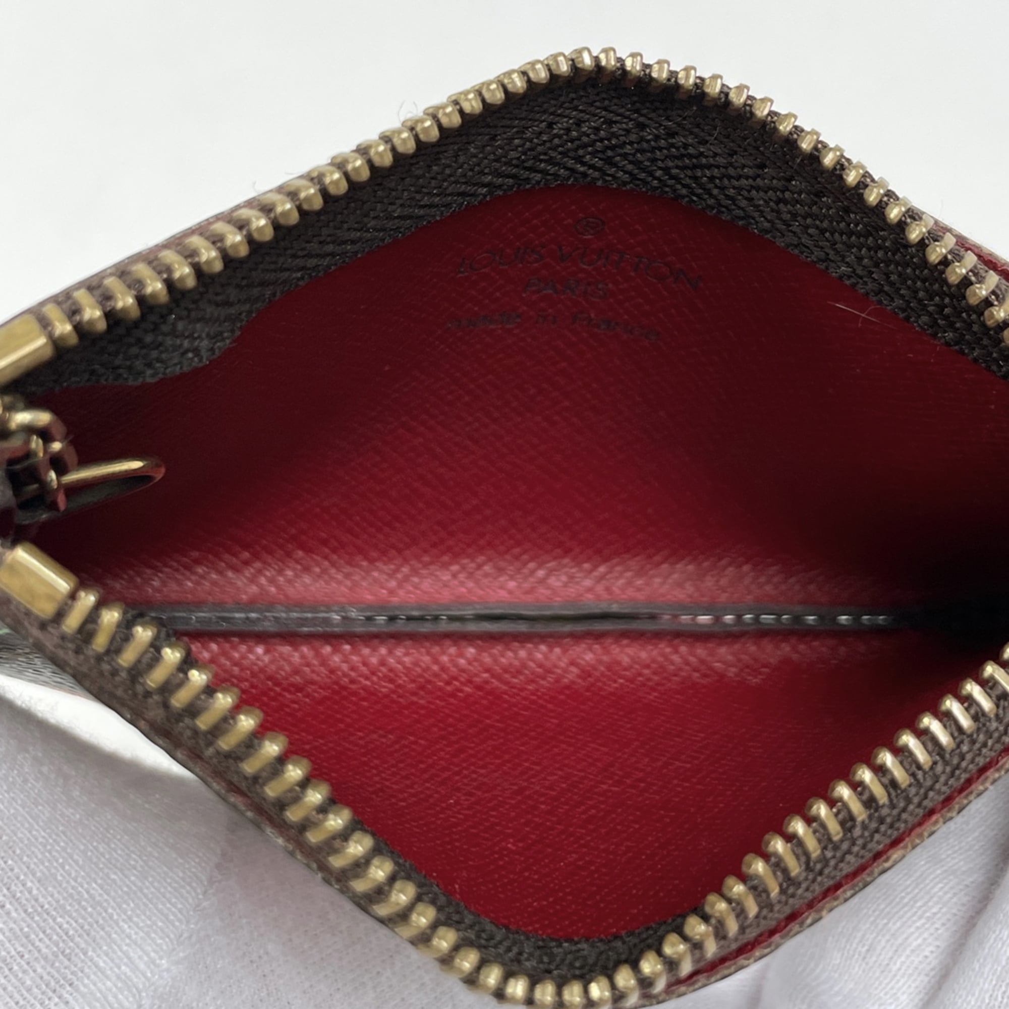Louis Vuitton Brown Monogram Cherry Monogram Coin Purse/Coin Case (Pre-Owned)