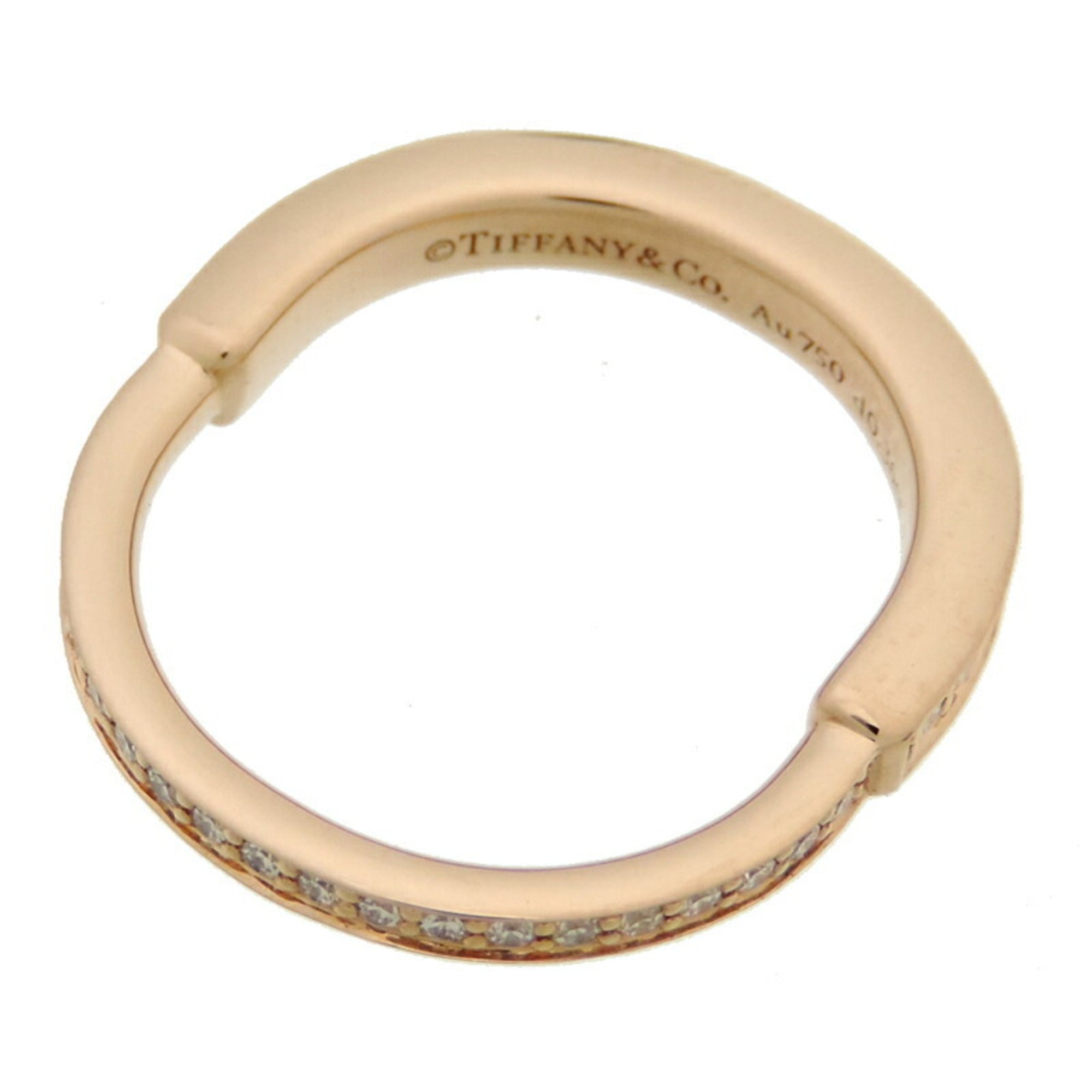 Tiffany Pink Gold (18K) Band Ring (Pre-Owned)