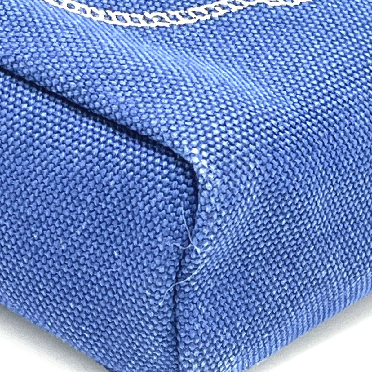 Prada Blue Canvas Pouch (Pre-Owned)