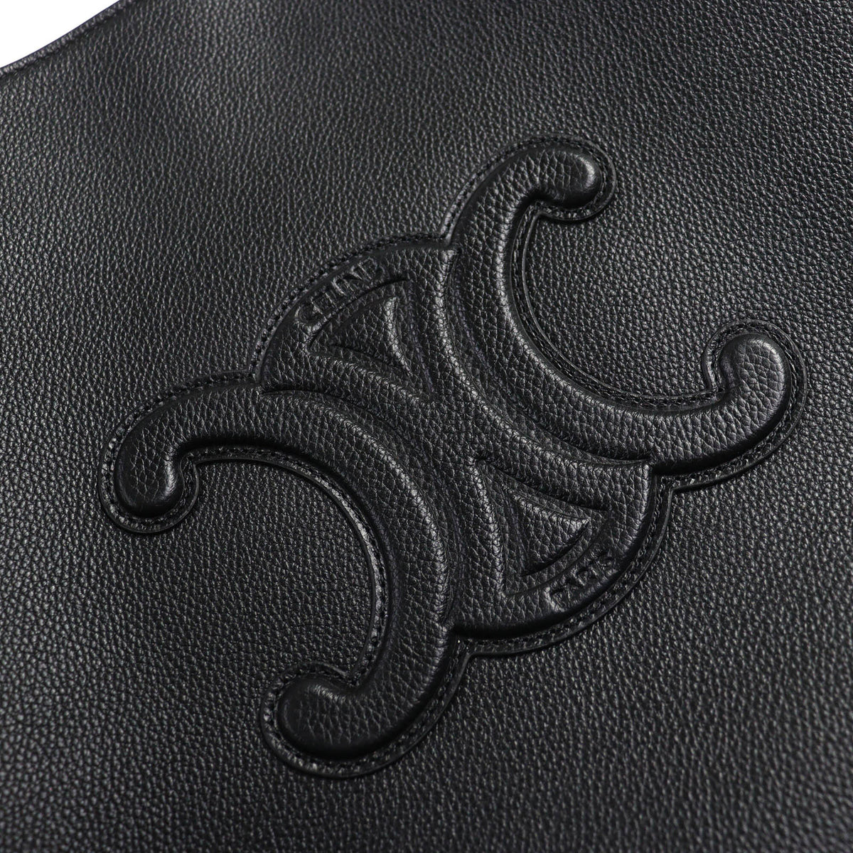 Celine Cabas Black Leather Tote Bag (Pre-Owned)