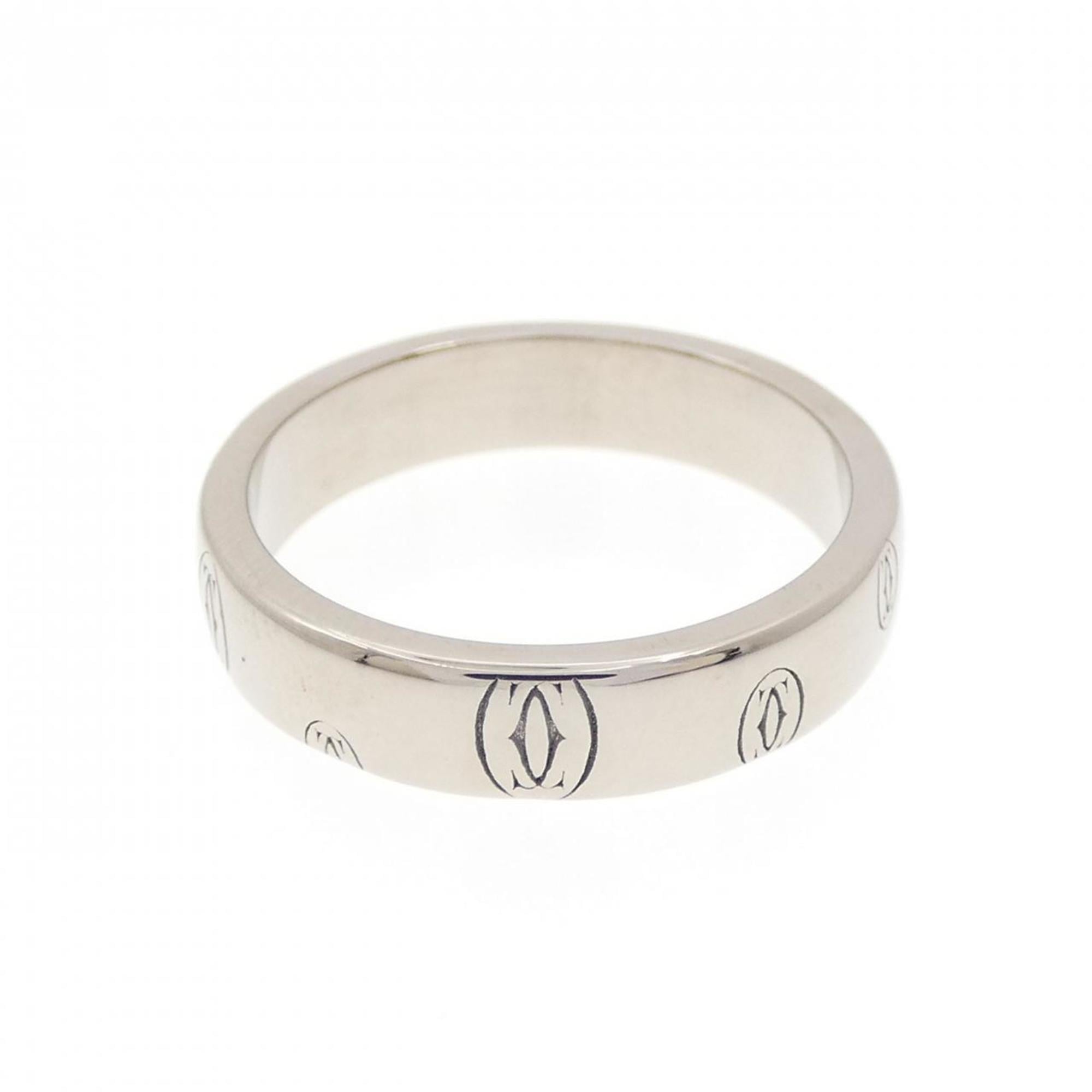 Cartier Happy Birthday White Gold (18K) Band Ring (Pre-Owned)