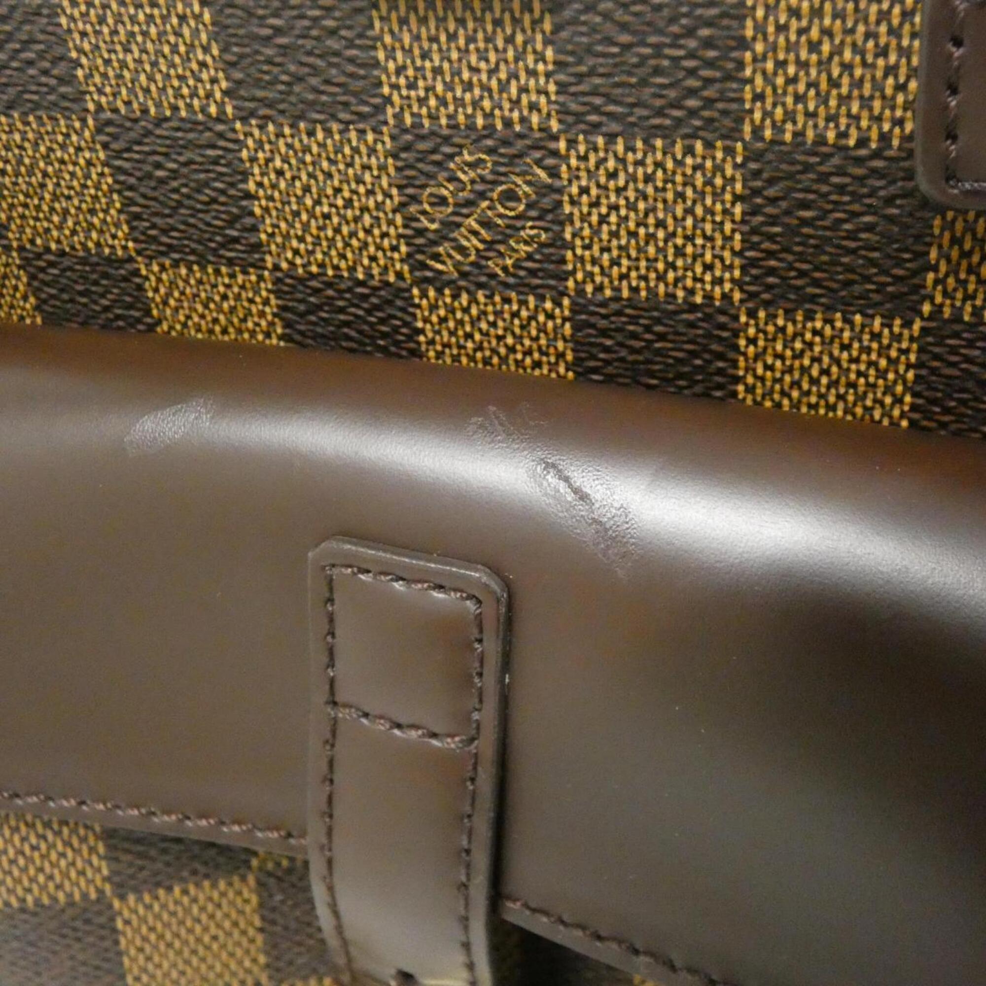 Louis Vuitton Brown Coated Canvas Handbag (Pre-Owned)