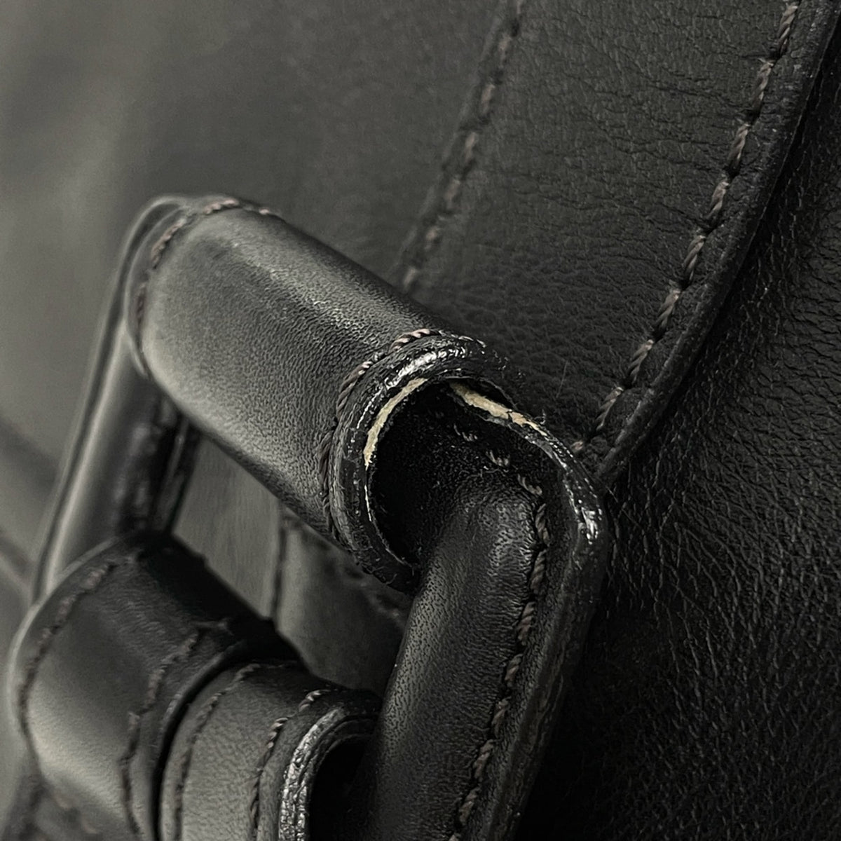 Chanel Black Leather Backpack (Pre-Owned)
