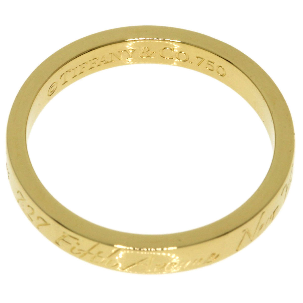 Tiffany Yellow Gold (18K) Band Ring (Pre-Owned)