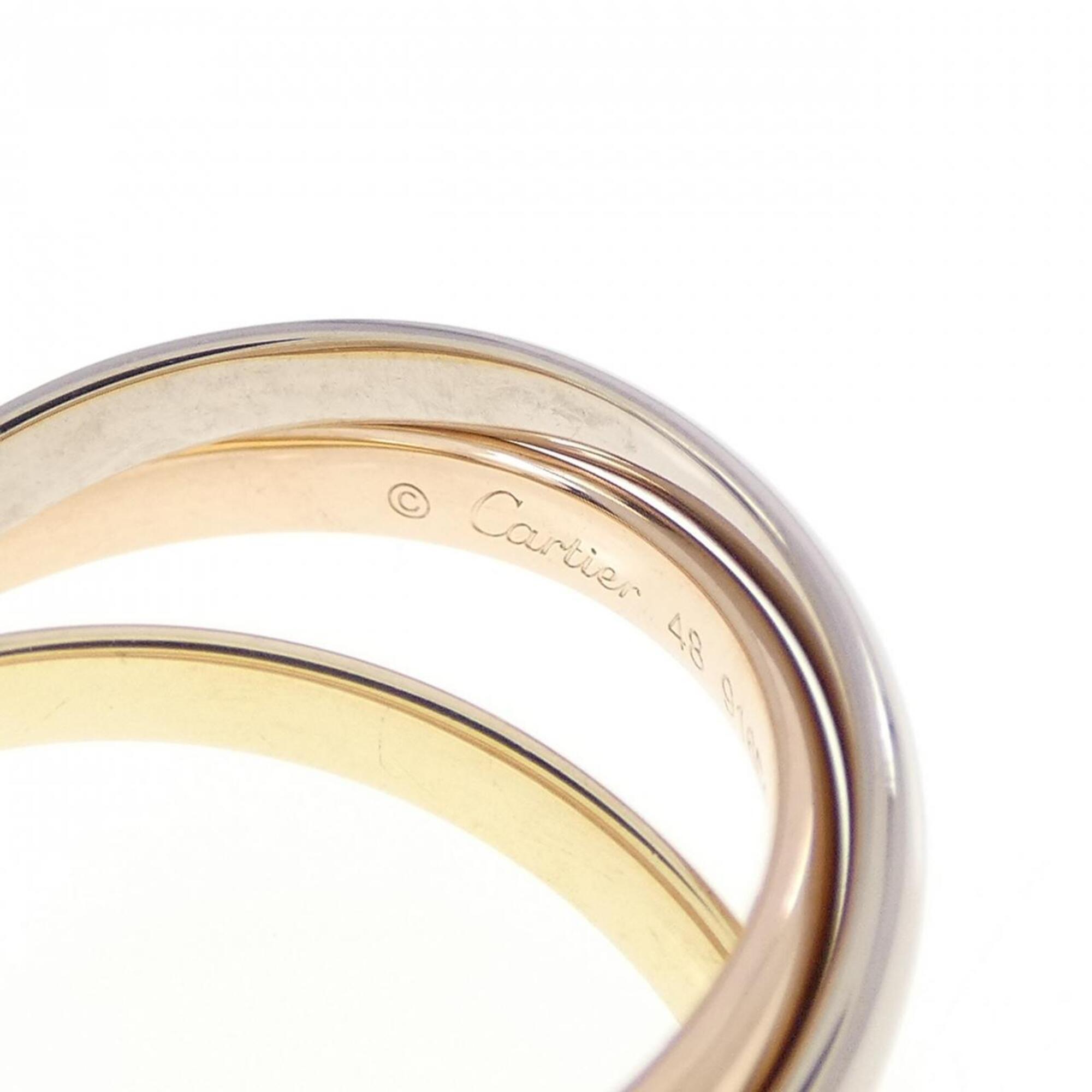 Cartier Yellow Gold (18K) Pink Gold (18K) White Gold (18K) Band Ring (Pre-Owned)