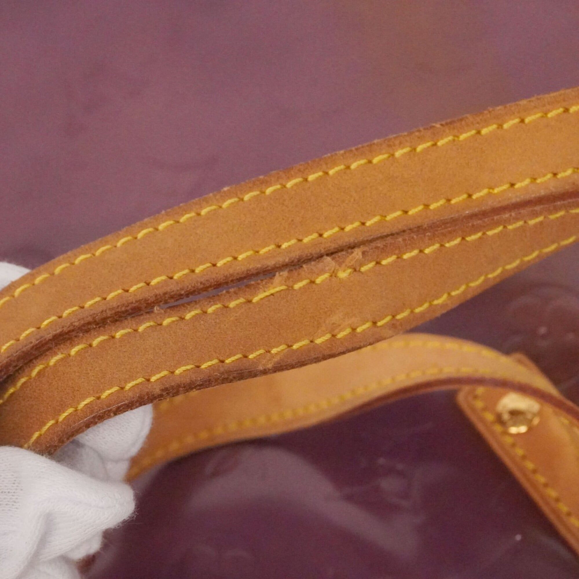 Louis Vuitton Violet Tote Bag (Pre-Owned)