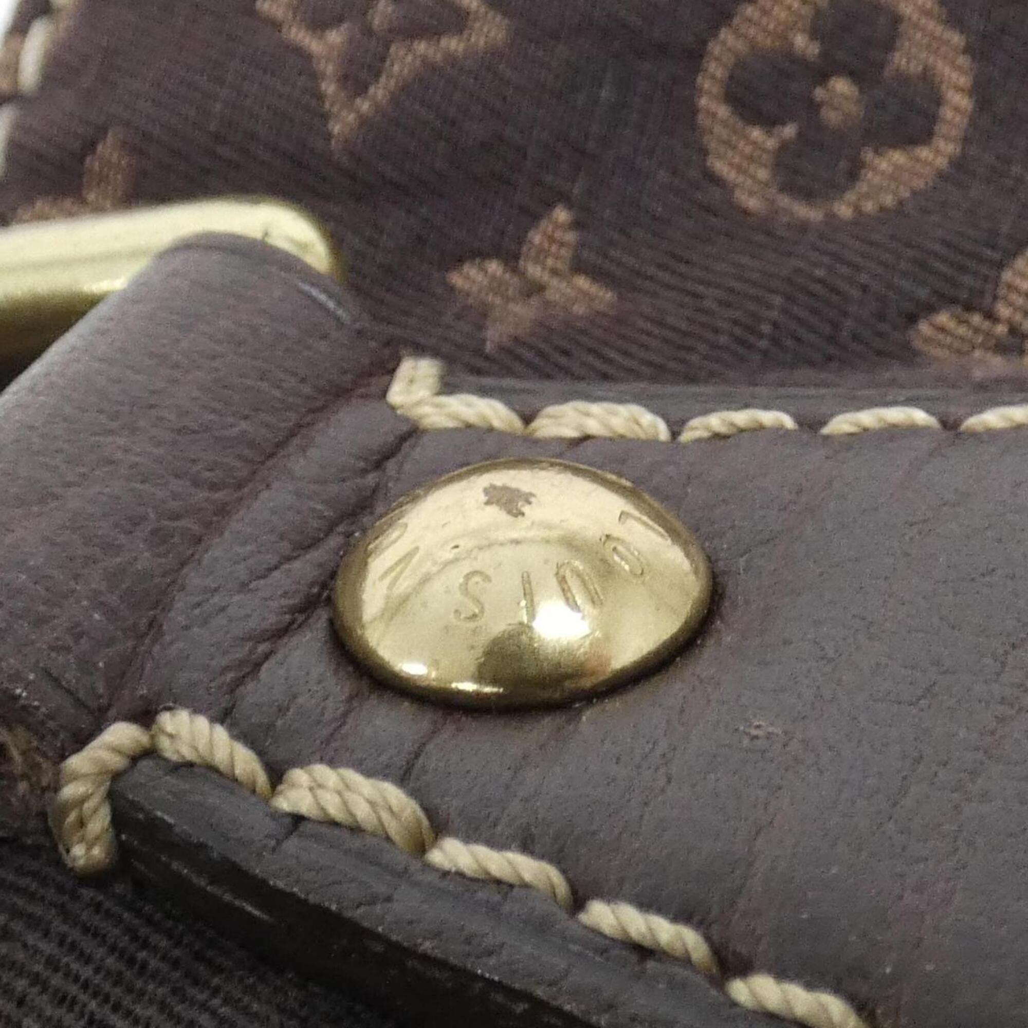 Louis Vuitton Ebene Canvas Handbag (Pre-Owned)