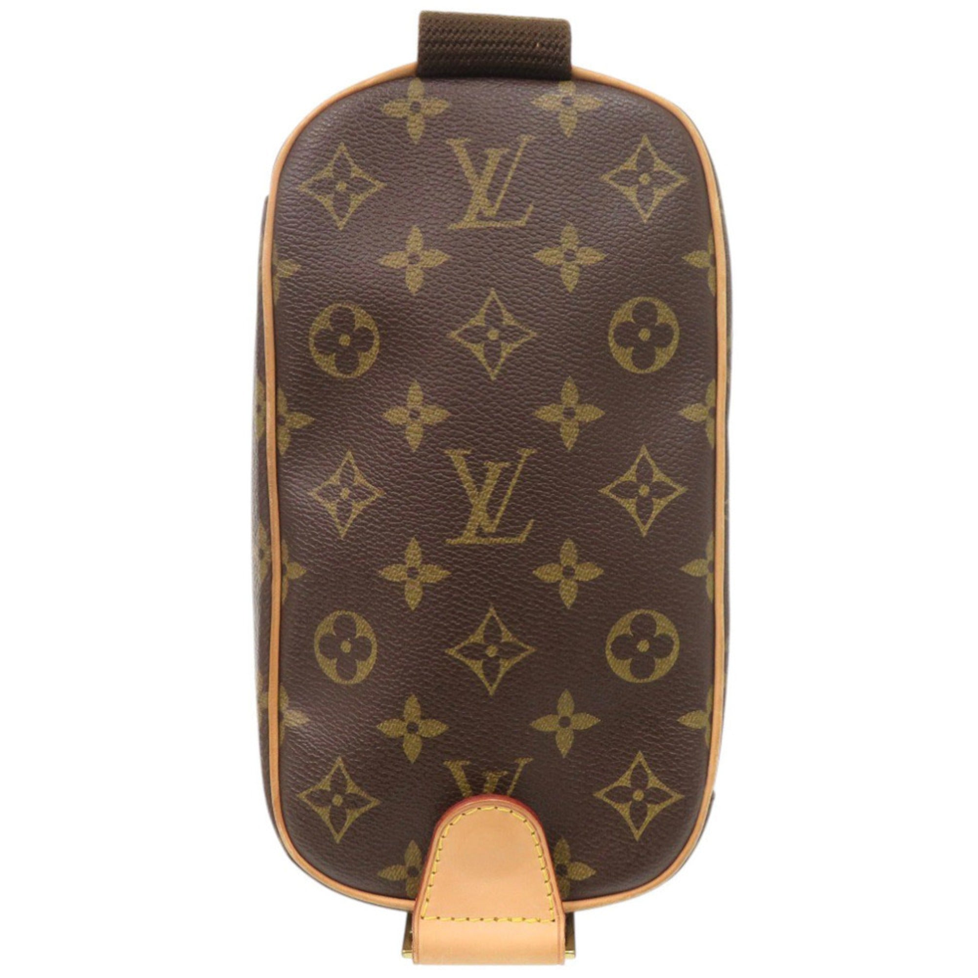 Louis Vuitton Brown Monogram Monogram Pochette Sling Bag (Pre-Owned)