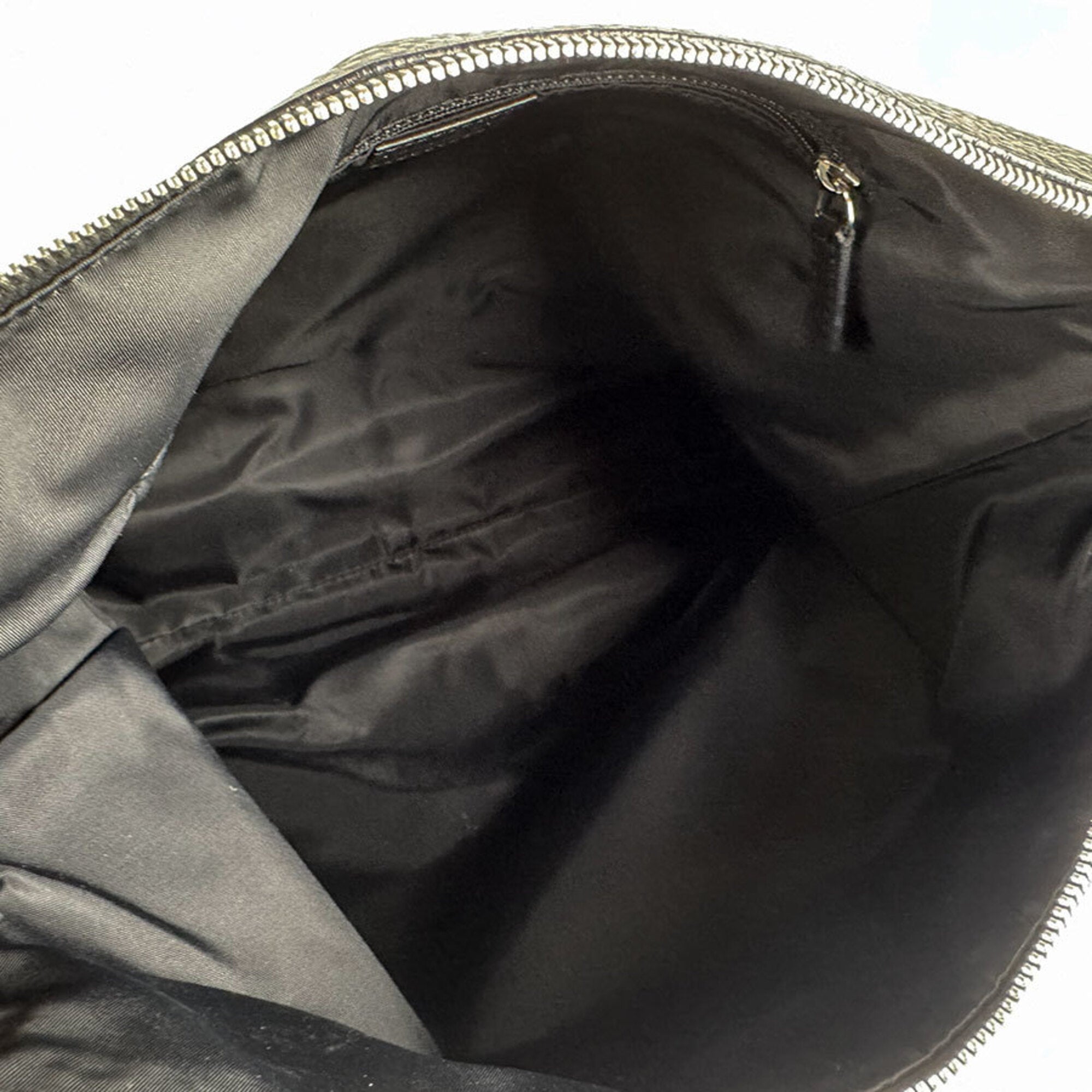 Christian Dior Black Nylon Canvas Shoulder Bag (Pre-Owned)