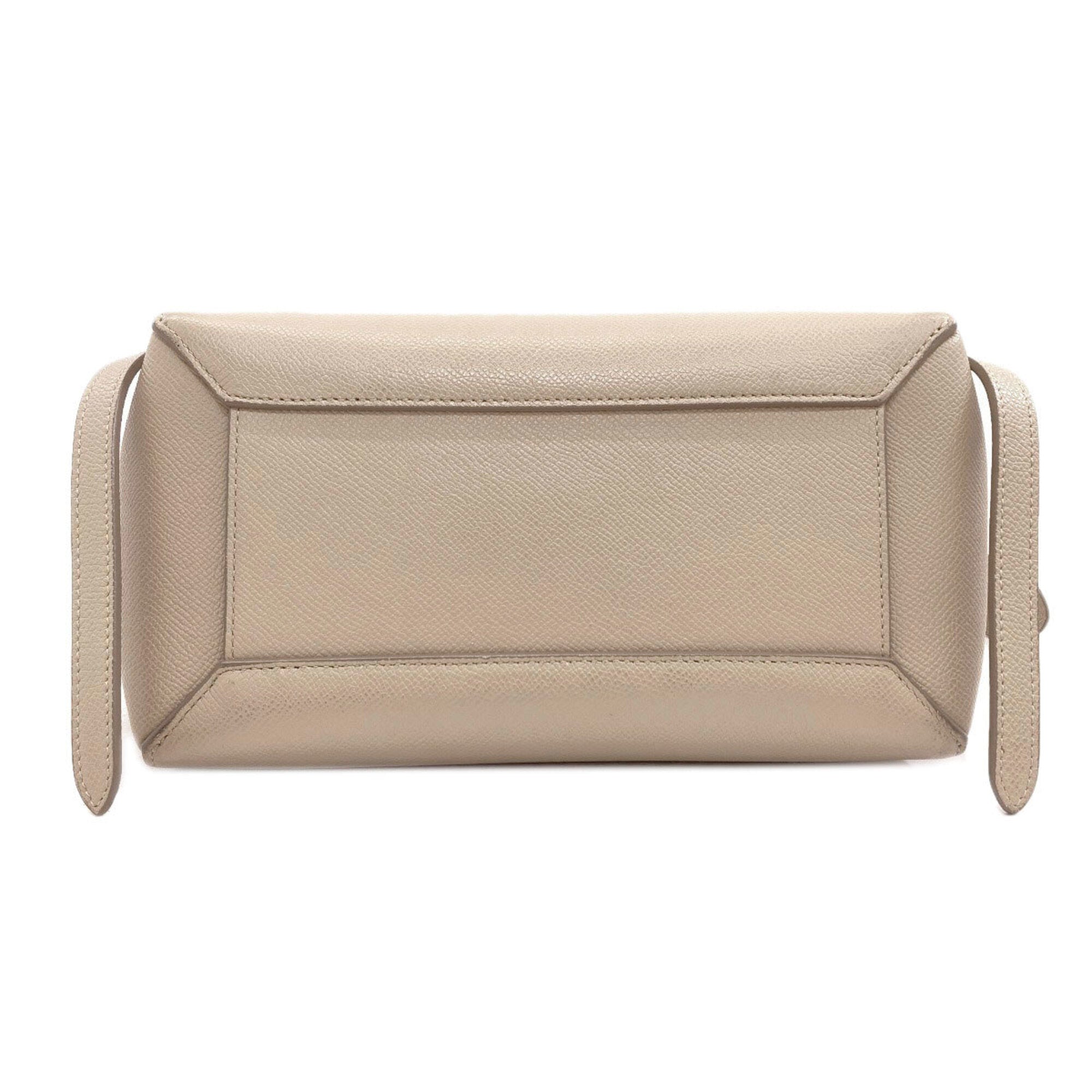 Celine Beige Leather Handbag (Pre-Owned)
