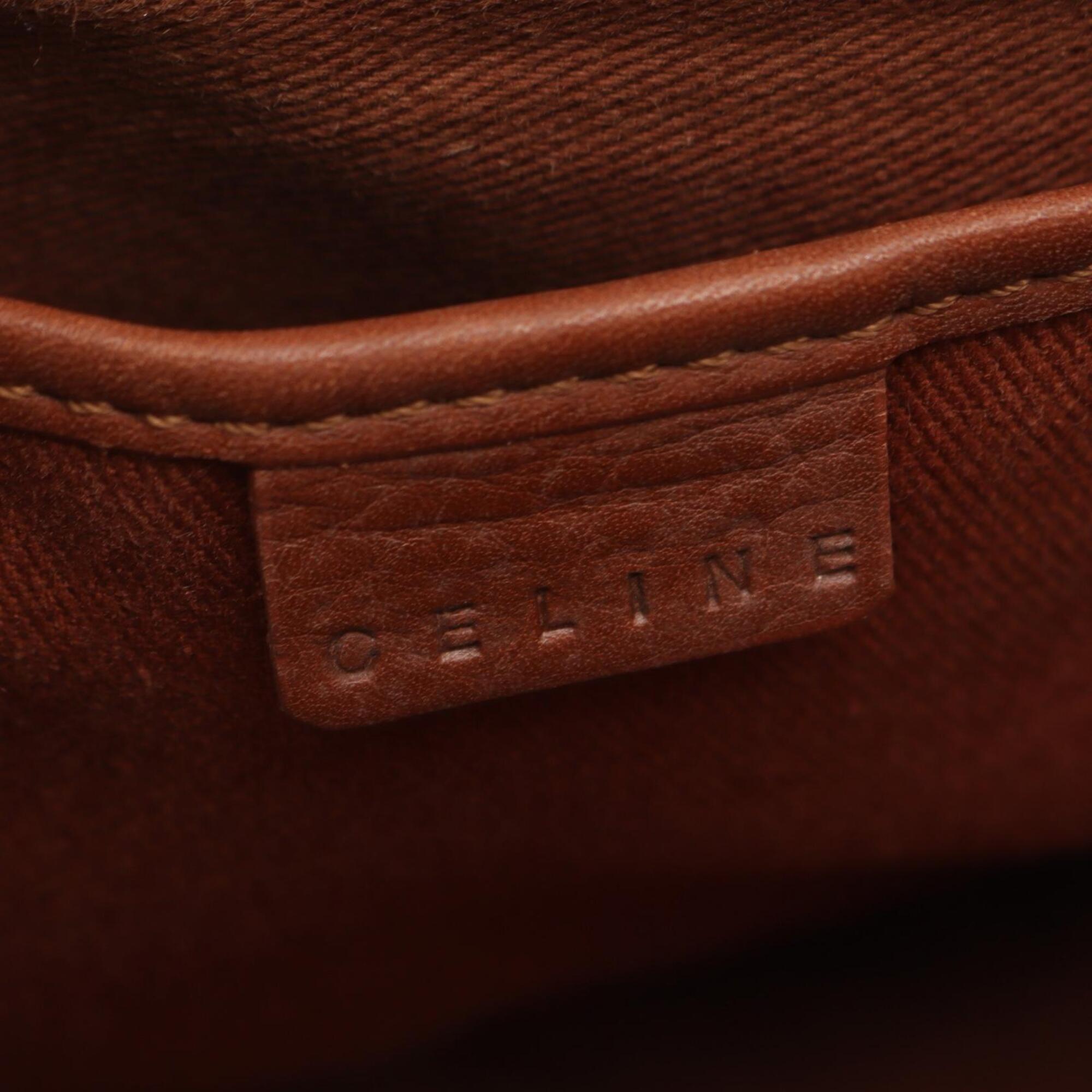 Celine Brown Leather Handbag (Pre-Owned)