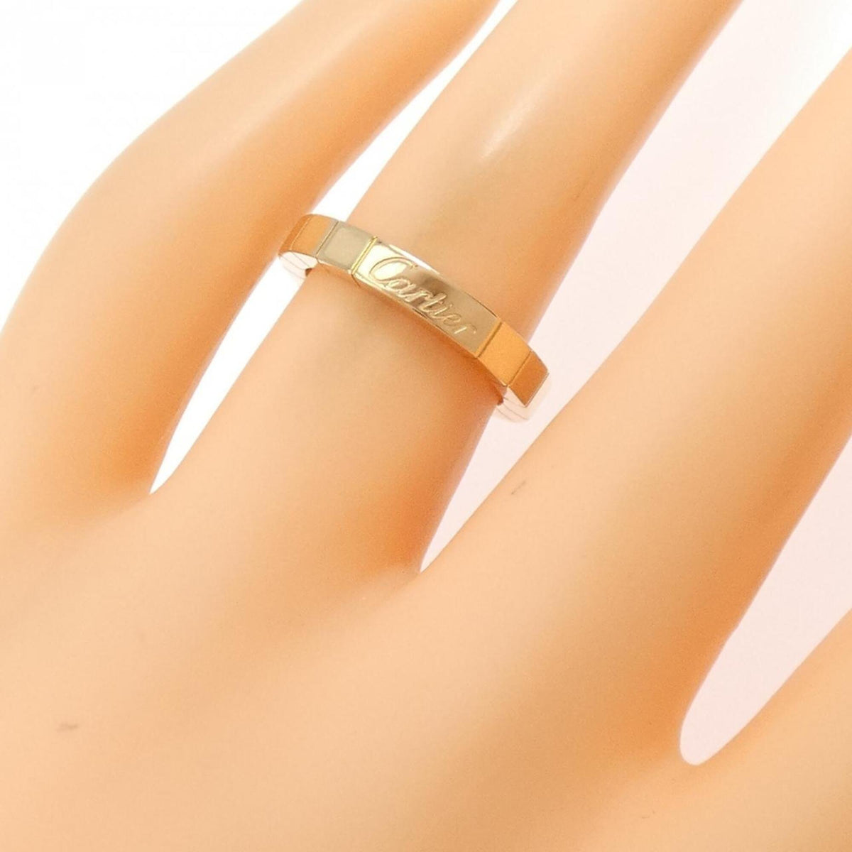 Cartier Lanieres Pink Gold (18K) Band Ring (Pre-Owned)