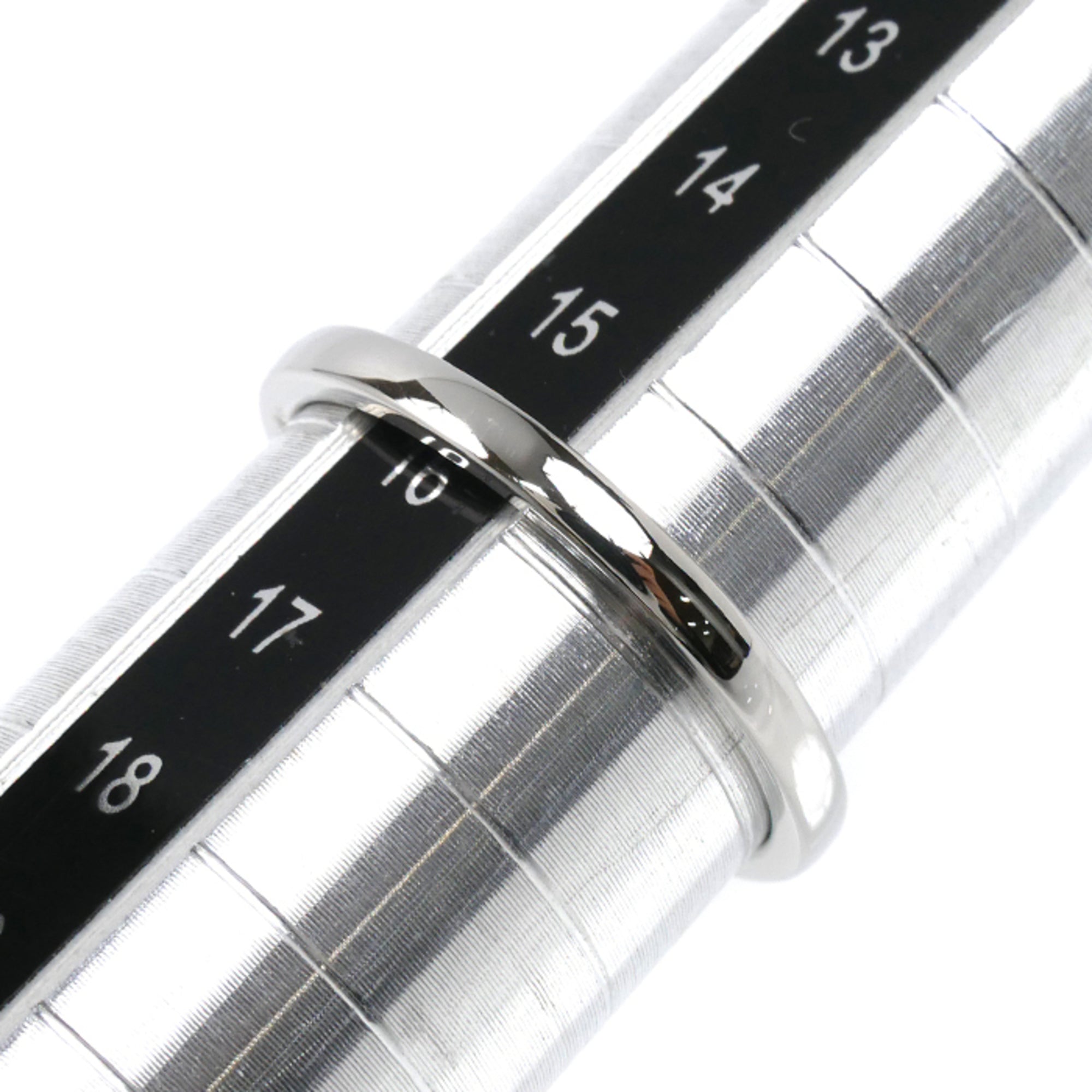 Cartier Platinum 950 Band Ring (Pre-Owned)