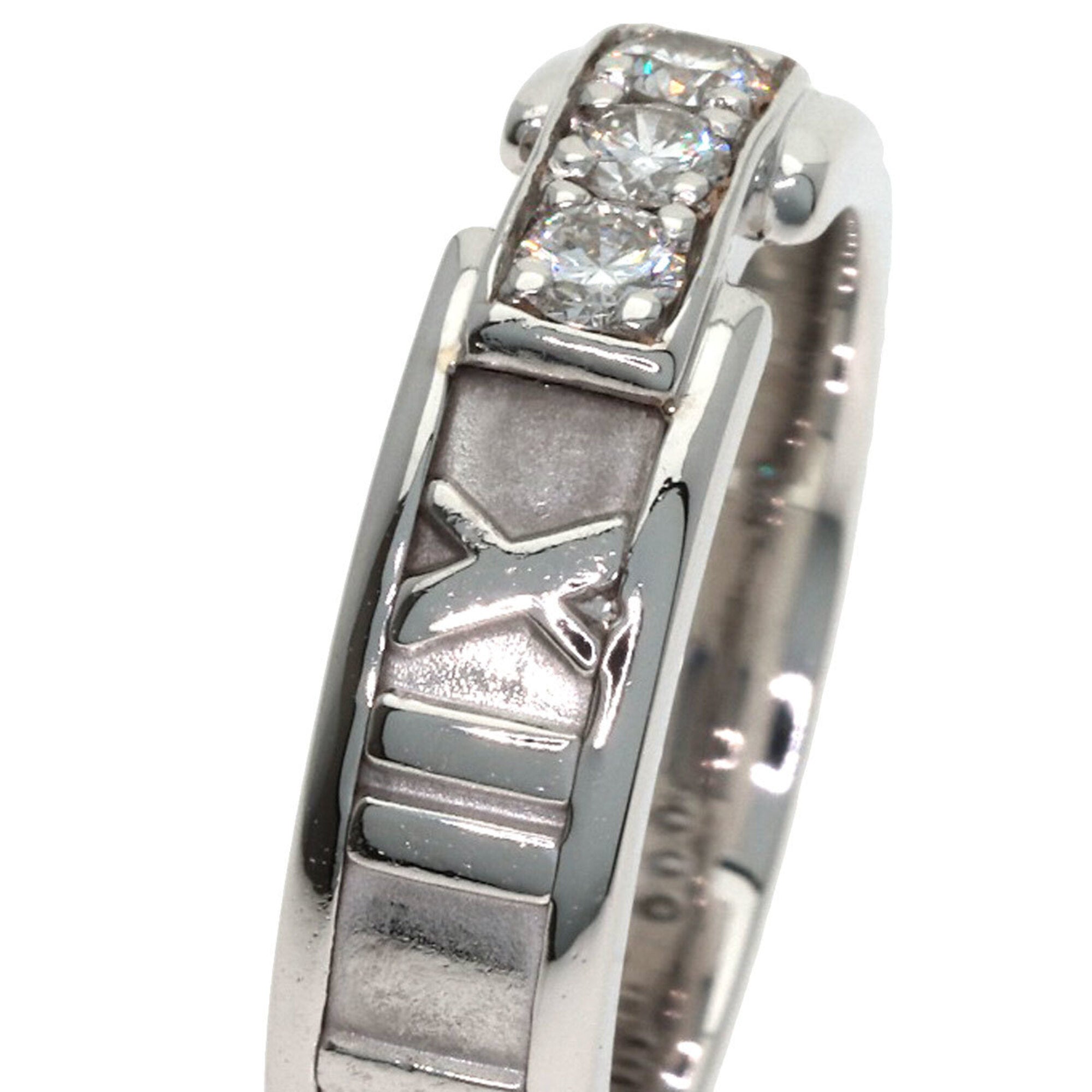 Tiffany White Gold (18K) Band Ring (Pre-Owned)