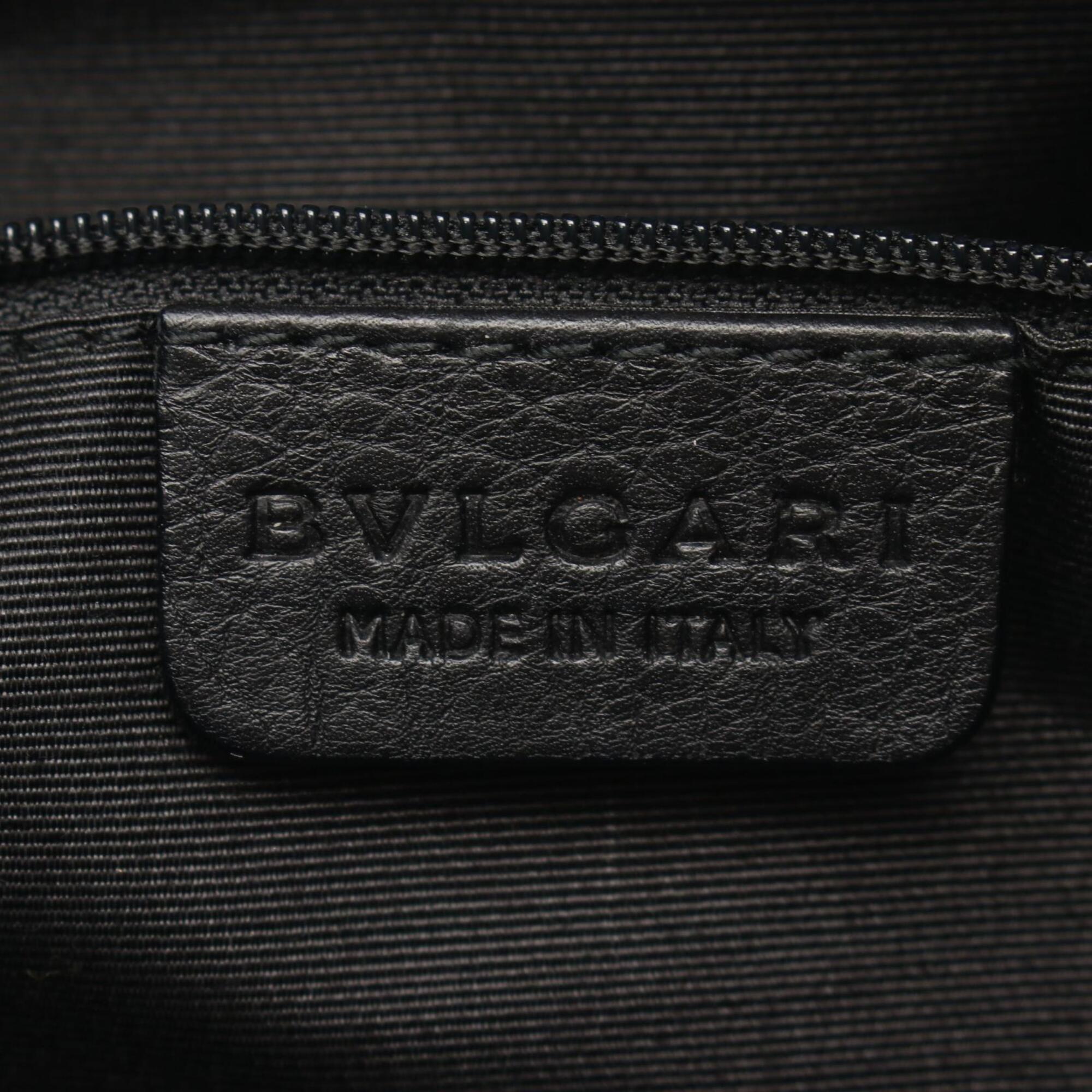 Bvlgari Black Canvas Handbag (Pre-Owned)