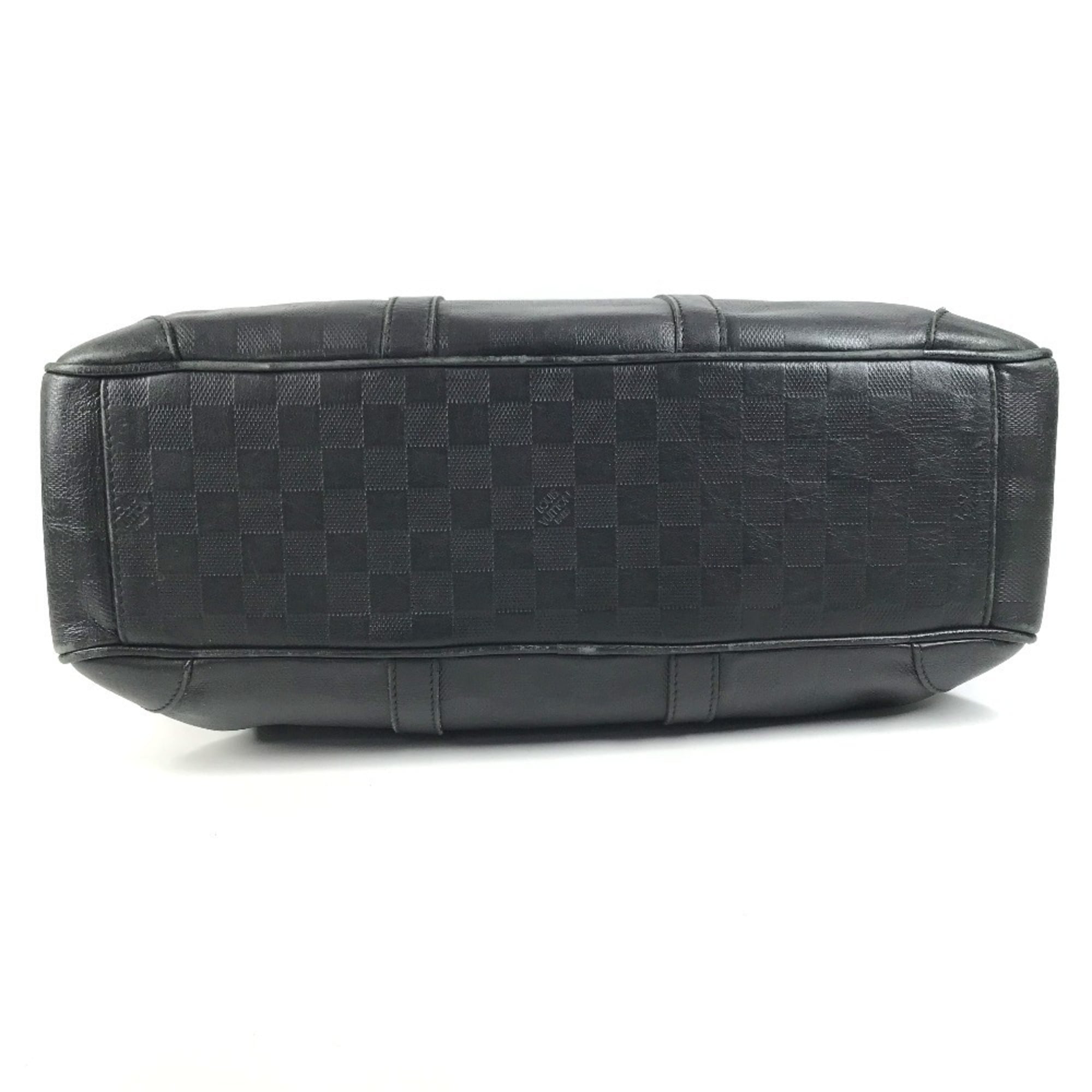Louis Vuitton Damier Infini Black Onyx Damier Infini Briefcase (Pre-Owned)