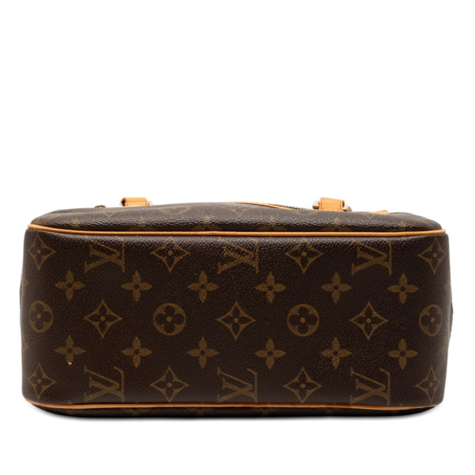 Louis Vuitton Monogram Brown Pvc Leather Handbag Shoulder Bag (Pre-Owned)