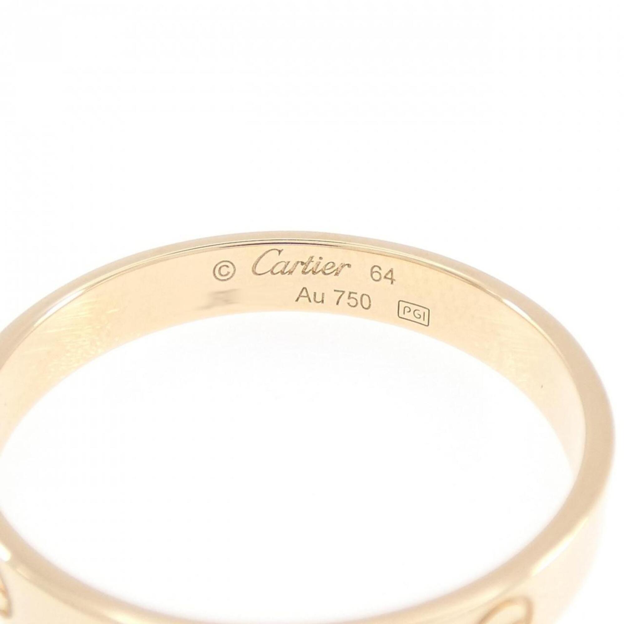 Cartier Love Yellow Gold (18K) Band Ring (Pre-Owned)