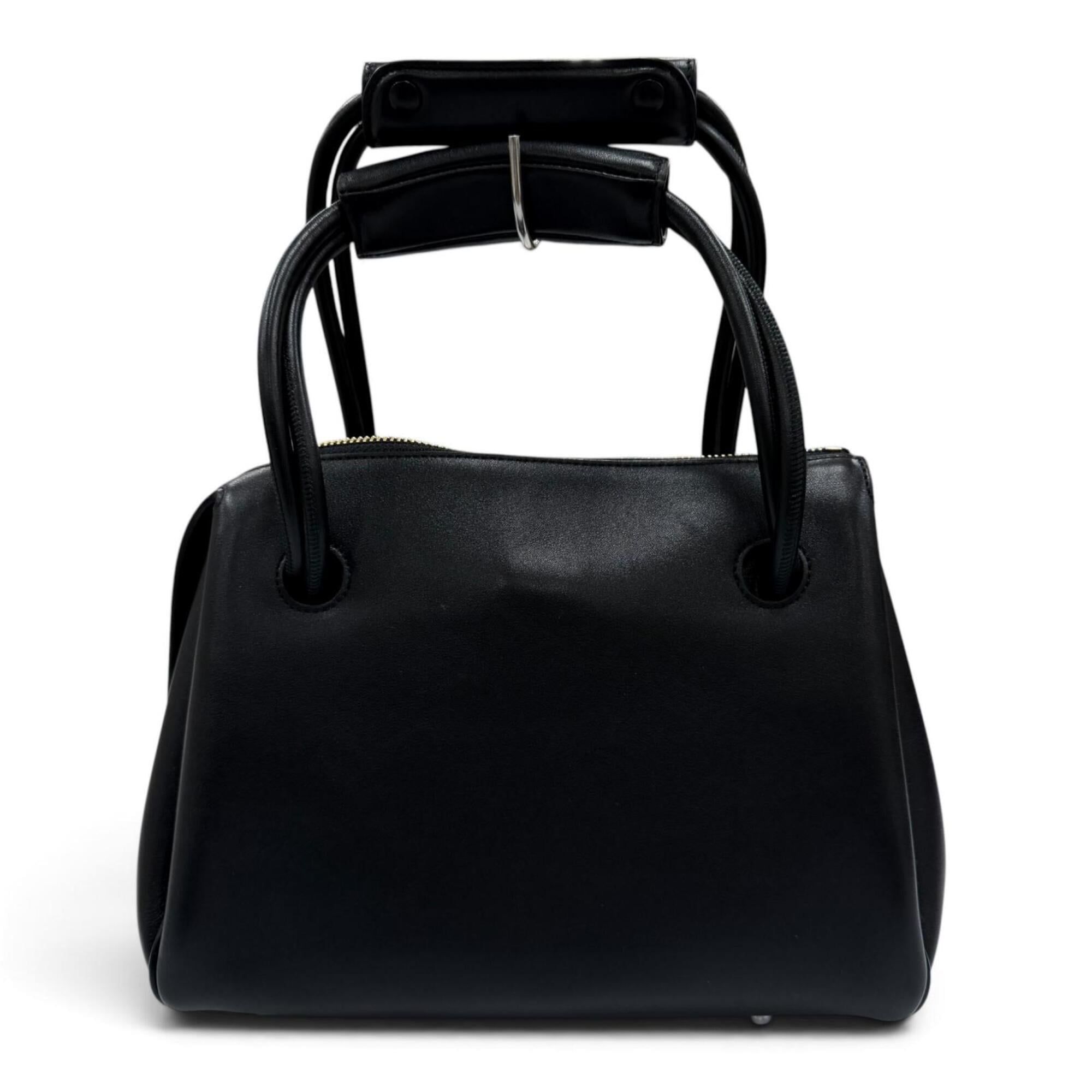 Loewe Black Leather Handbag (Pre-Owned)