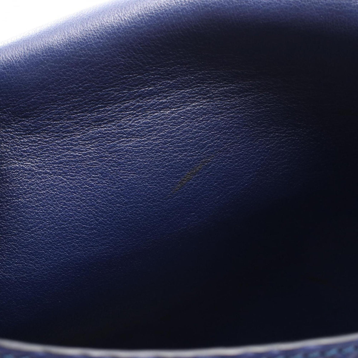Loewe Navy Leather Handbag Shoulder Bag (Pre-Owned)