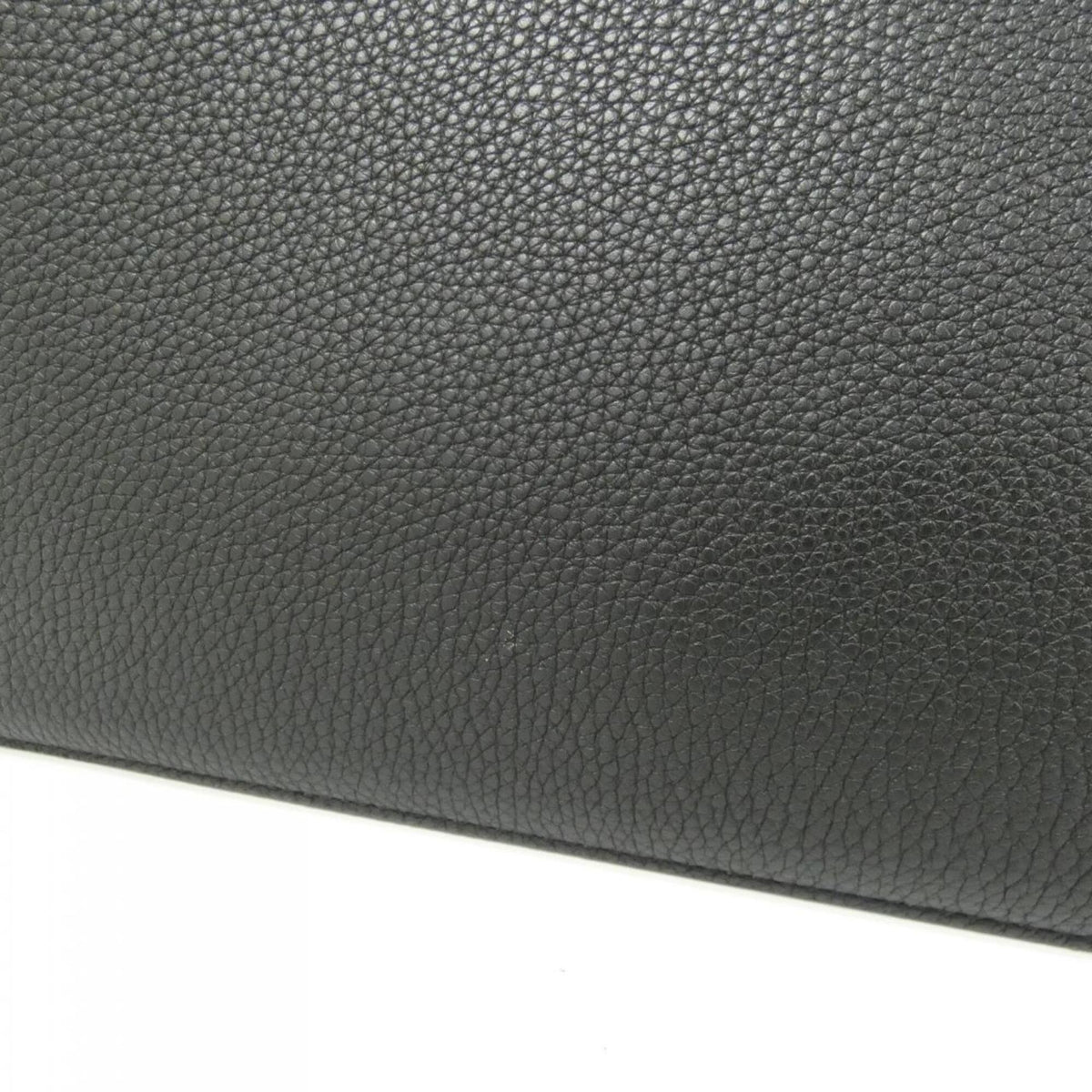 Fendi Black Leather Briefcase Handbag (Pre-Owned)