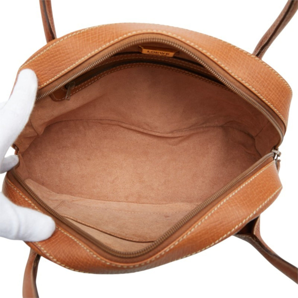 Loewe Brown Leather Handbag (Pre-Owned)