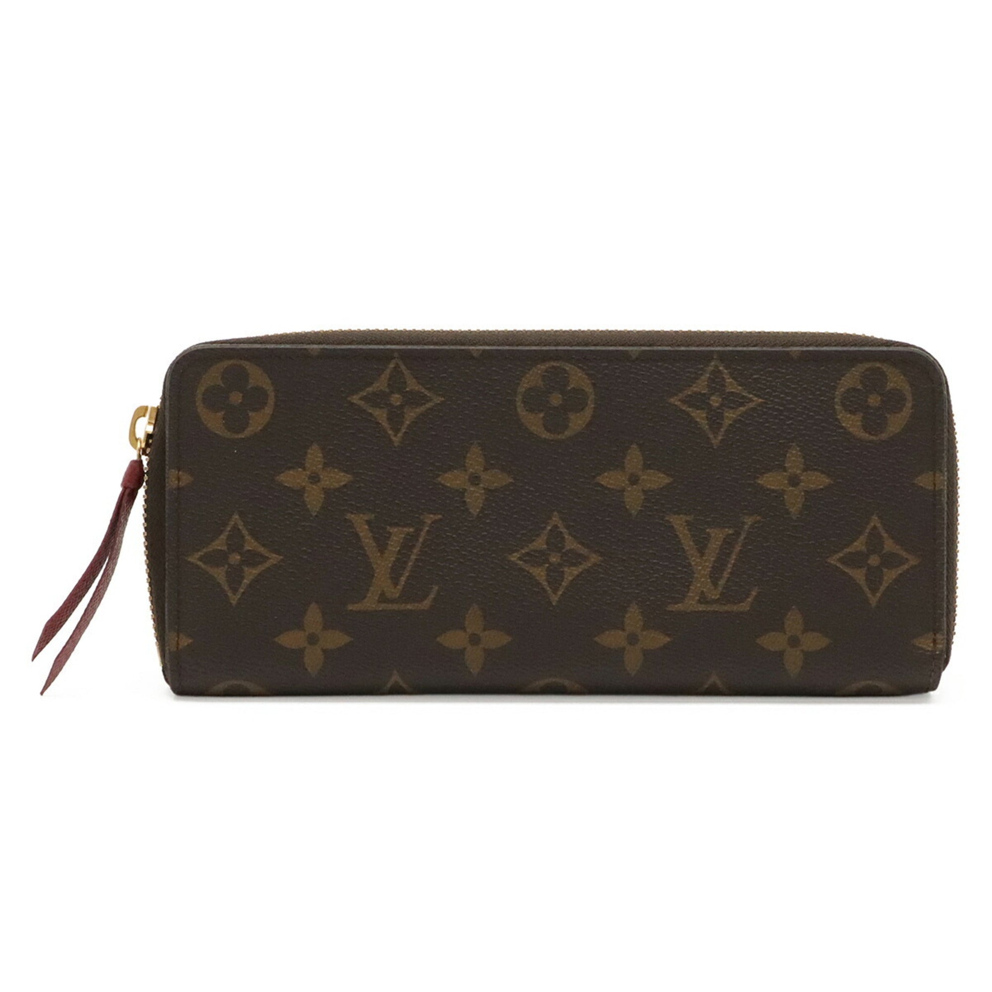 Louis Vuitton Monogram Fuchsia Monogram Long Wallet (Bi-Fold) (Pre-Owned)